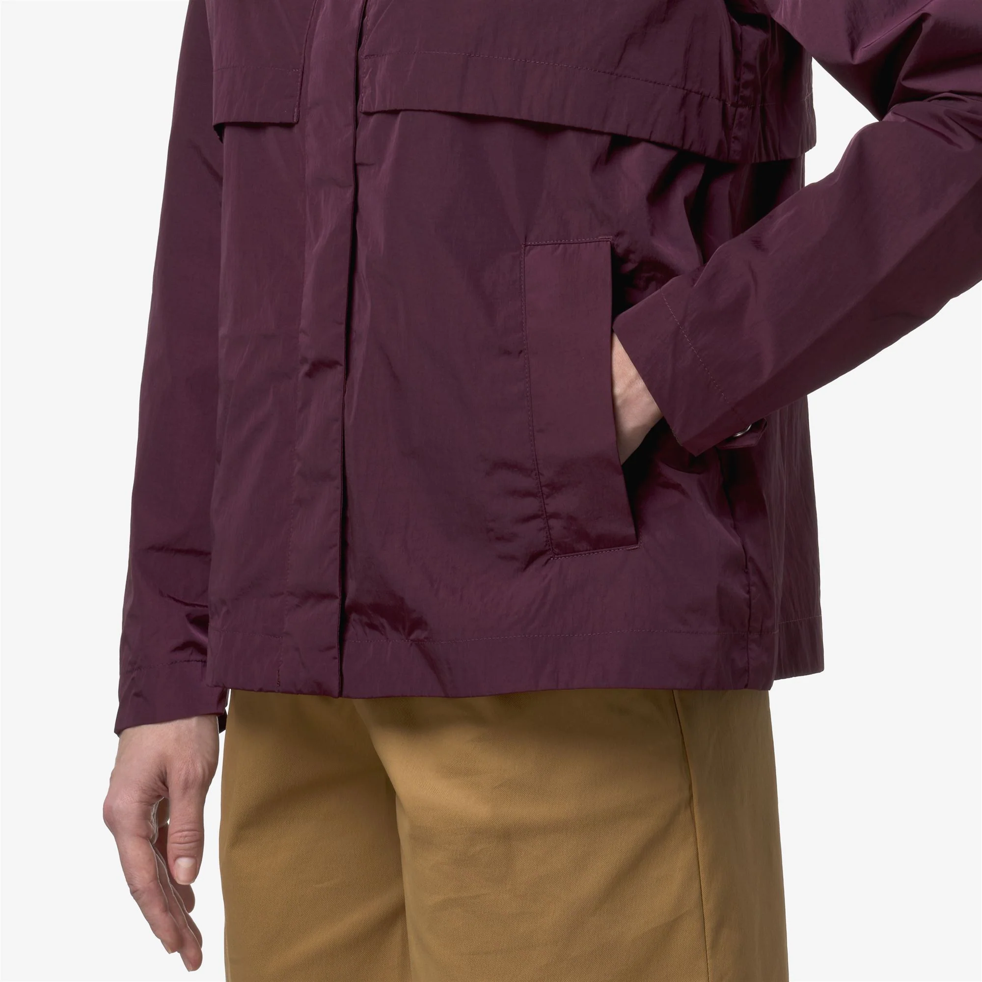 SOPHILE SATIN GLASS - Jackets - Short - Woman - VIOLET MAUVE WINE - Image 2