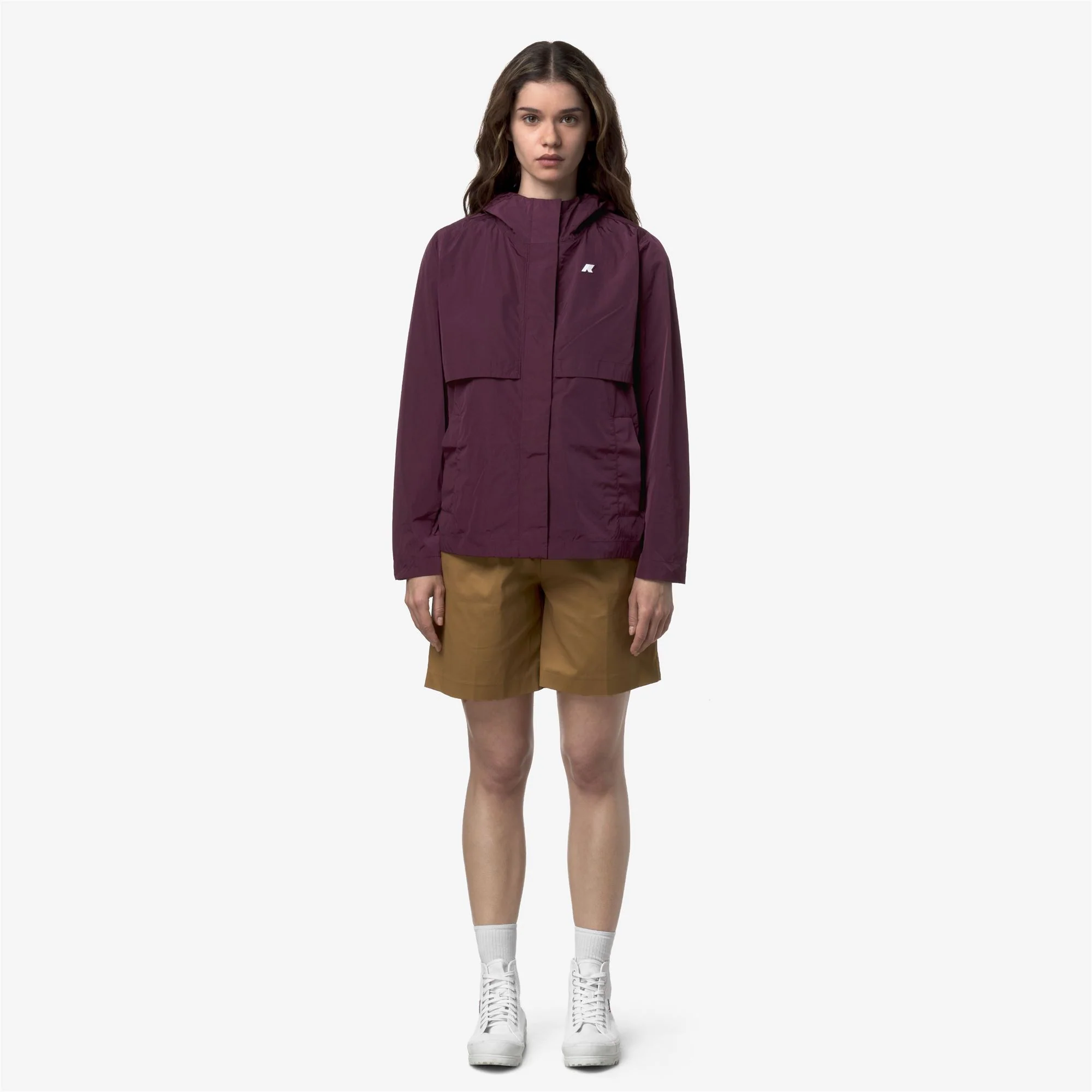 SOPHILE SATIN GLASS - Jackets - Short - Woman - VIOLET MAUVE WINE - Image 3