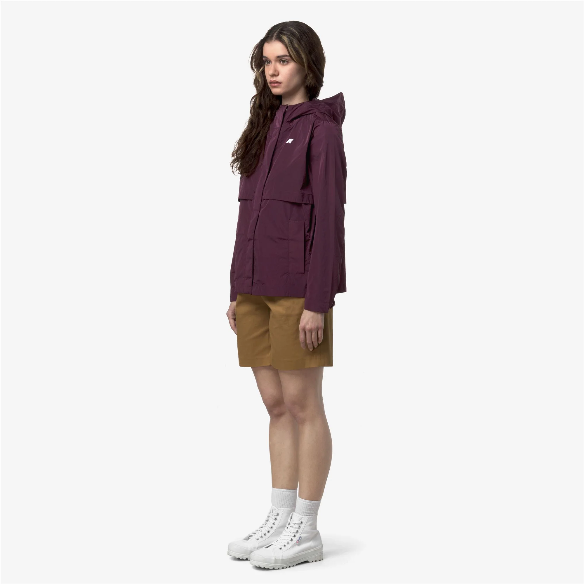 SOPHILE SATIN GLASS - Jackets - Short - Woman - VIOLET MAUVE WINE - Image 4