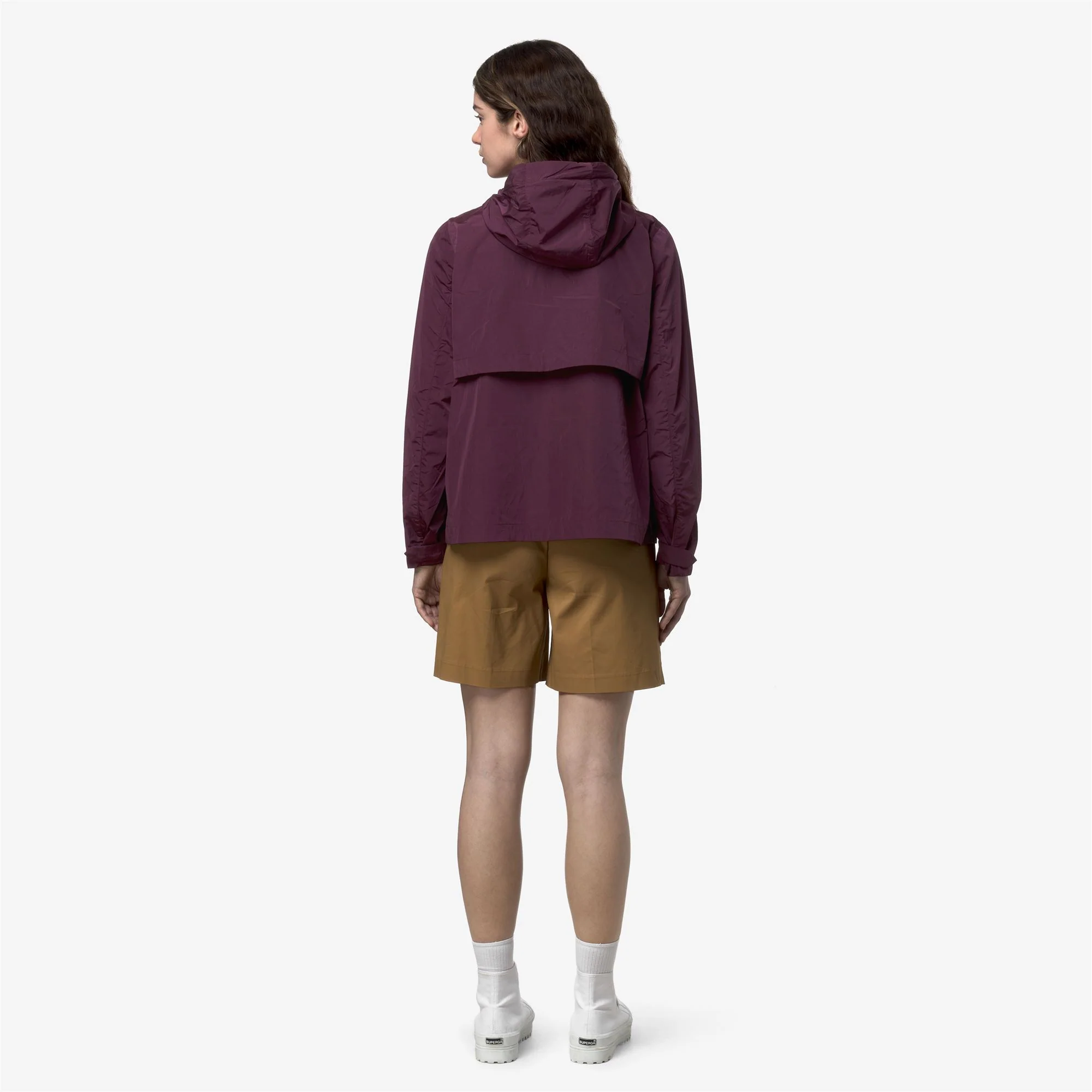 SOPHILE SATIN GLASS - Jackets - Short - Woman - VIOLET MAUVE WINE - Image 5