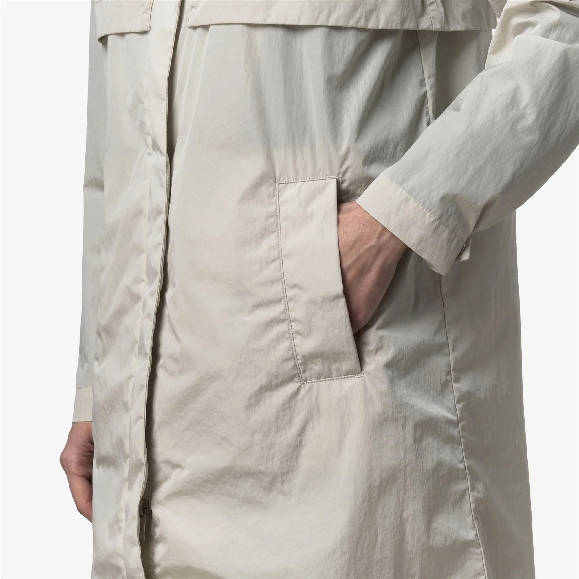 SOPHILENE SATIN GLASS - Jackets - Mid - Woman - BEIGE LT - Image 2