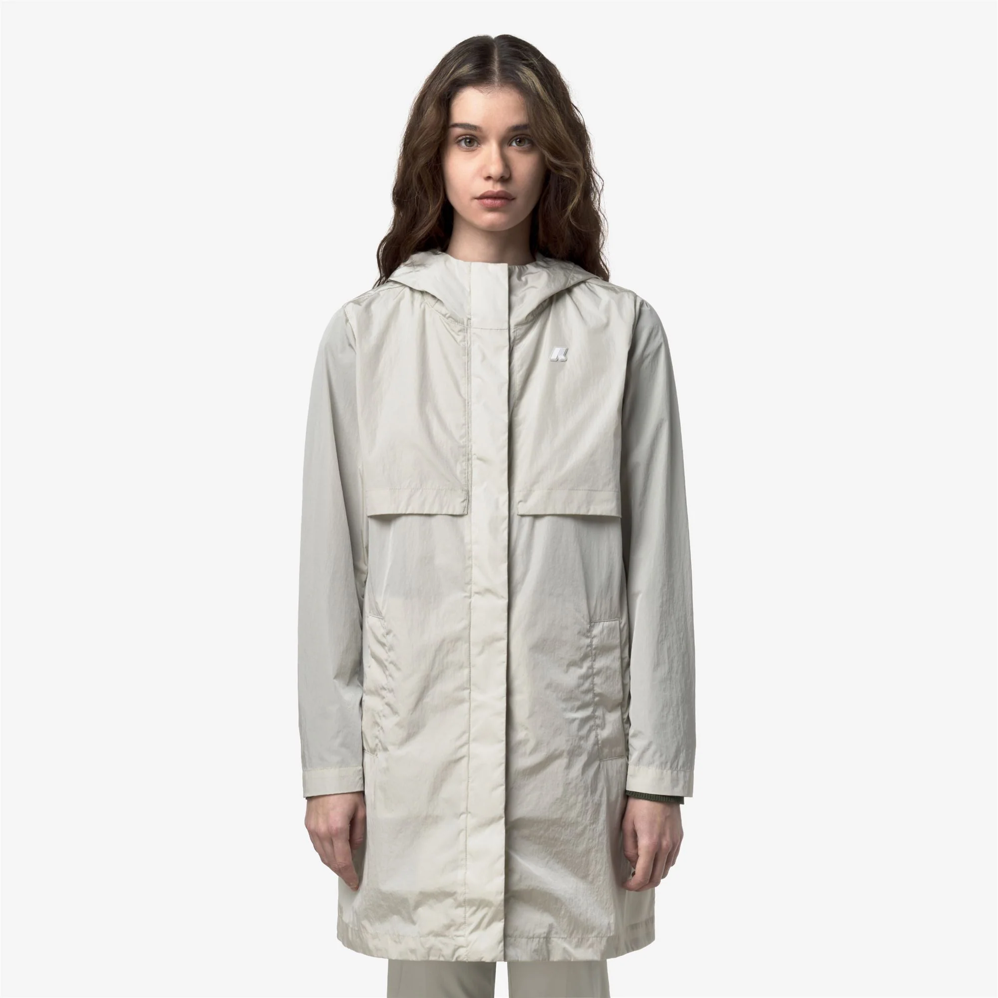 SOPHILENE SATIN GLASS - Jackets - Mid - Woman - BEIGE LT - Image 3