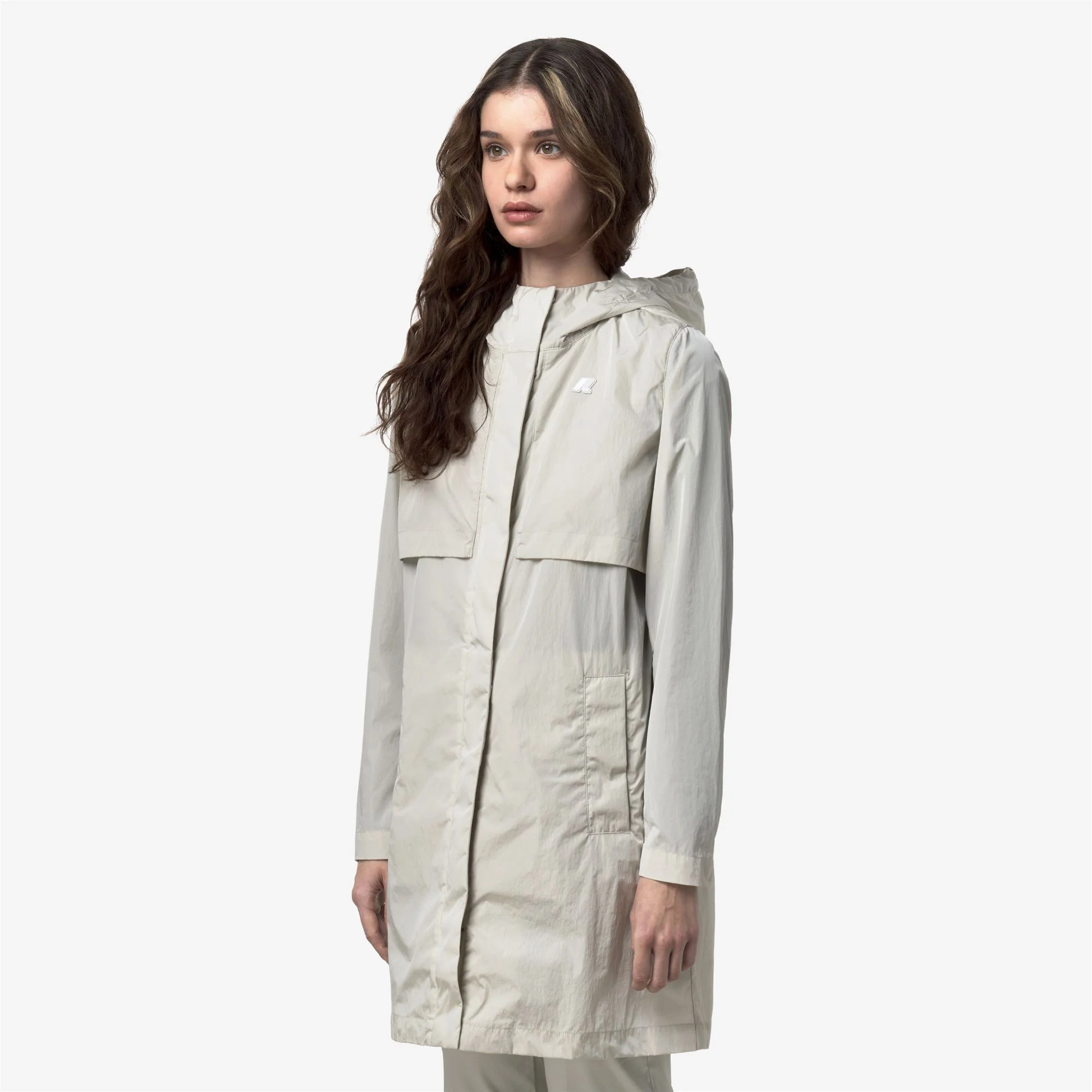 SOPHILENE SATIN GLASS - Jackets - Mid - Woman - BEIGE LT - Image 4