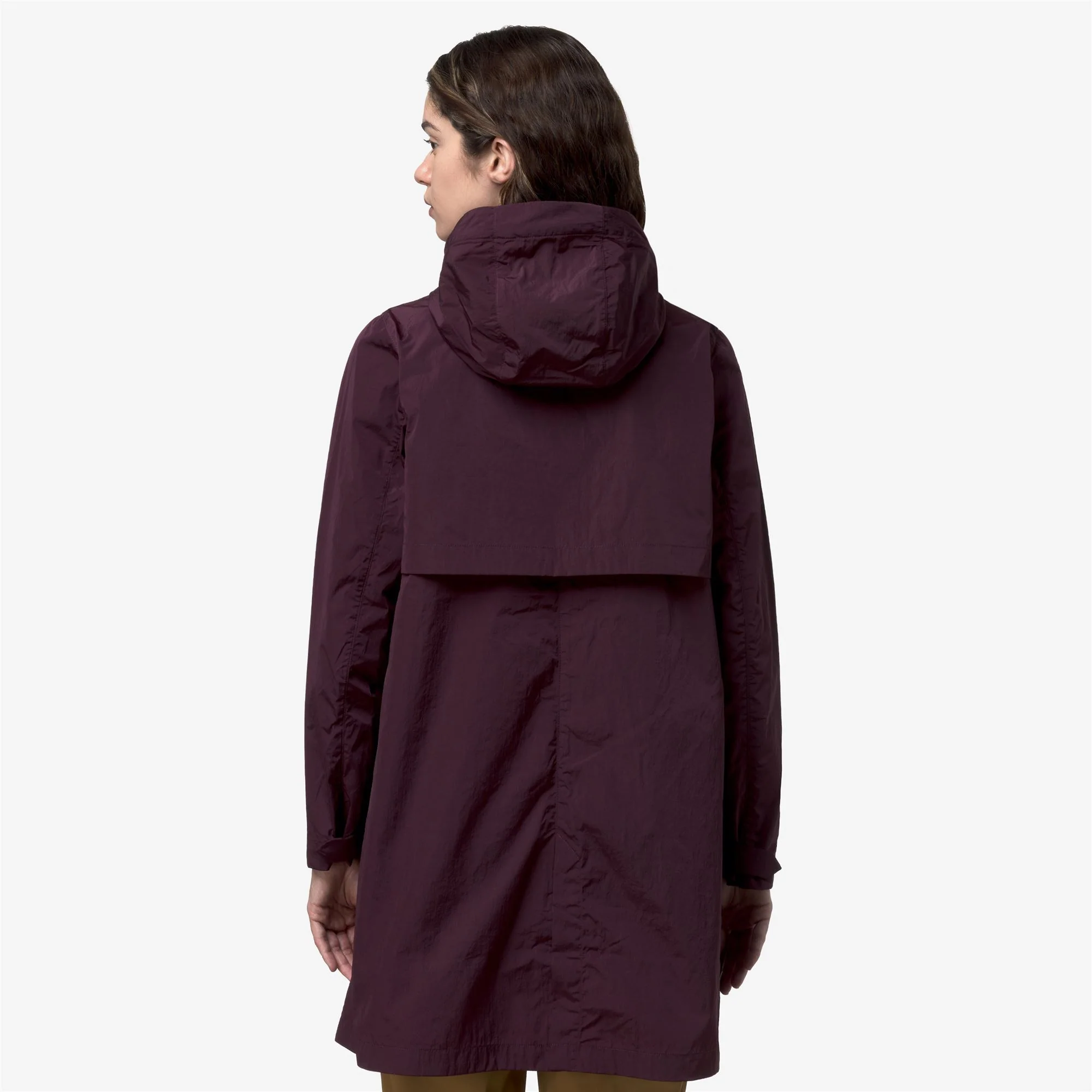 SOPHILENE SATIN GLASS - Jackets - Mid - Woman - VIOLET MAUVE WINE - Image 5