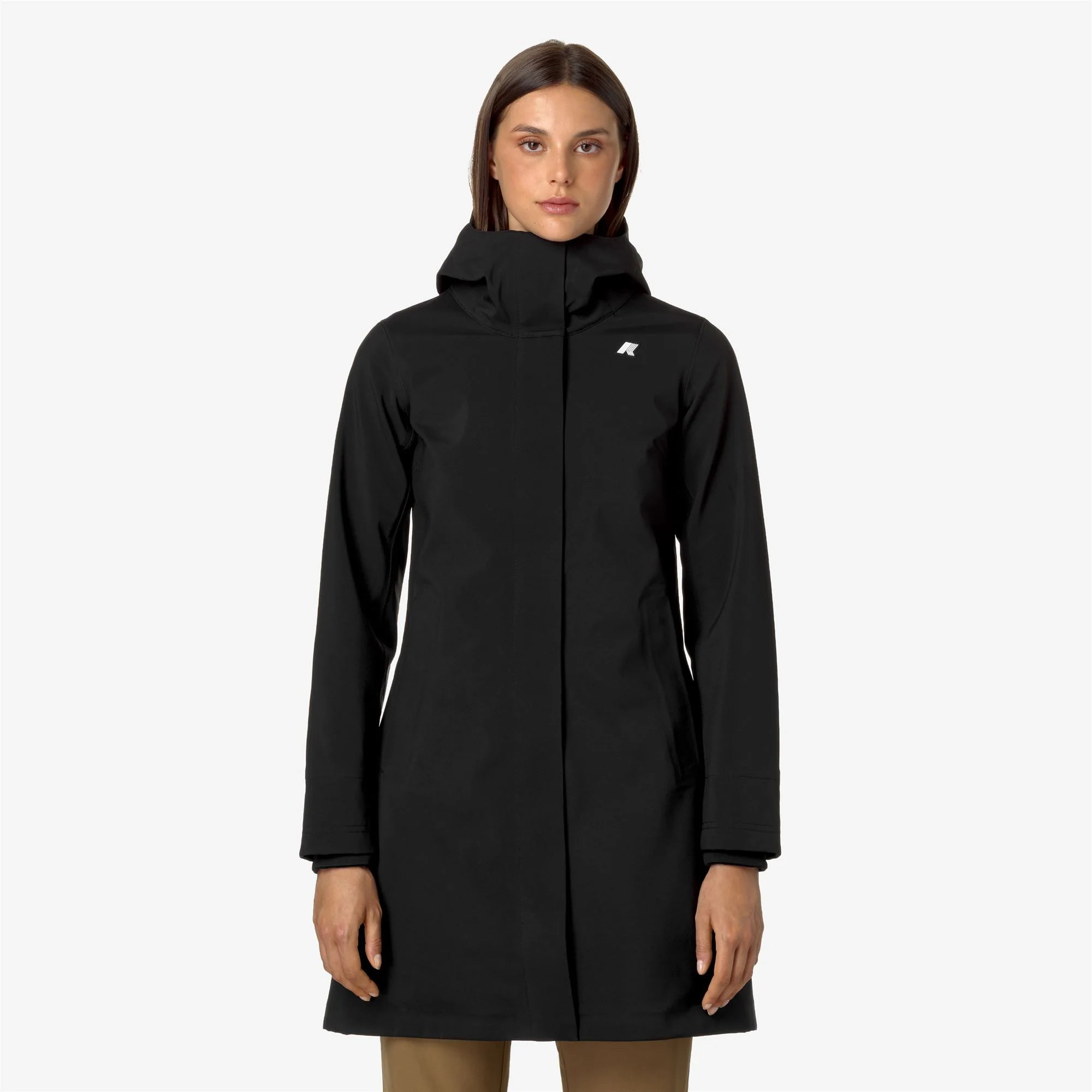STEPHY BONDED - Jackets - 3/4 LENGTH - Woman - BLACK-BLUE DEPTH - Image 3