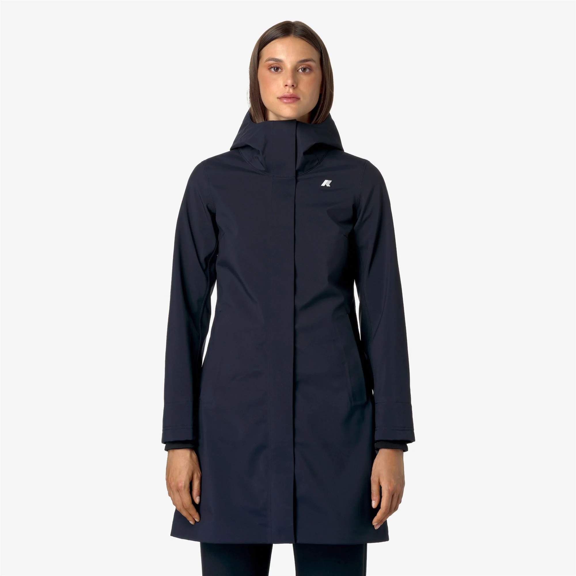 STEPHY BONDED - Jackets - 3/4 LENGTH - Woman - BLUE DEPTH-BLUE DEPTH - Image 3