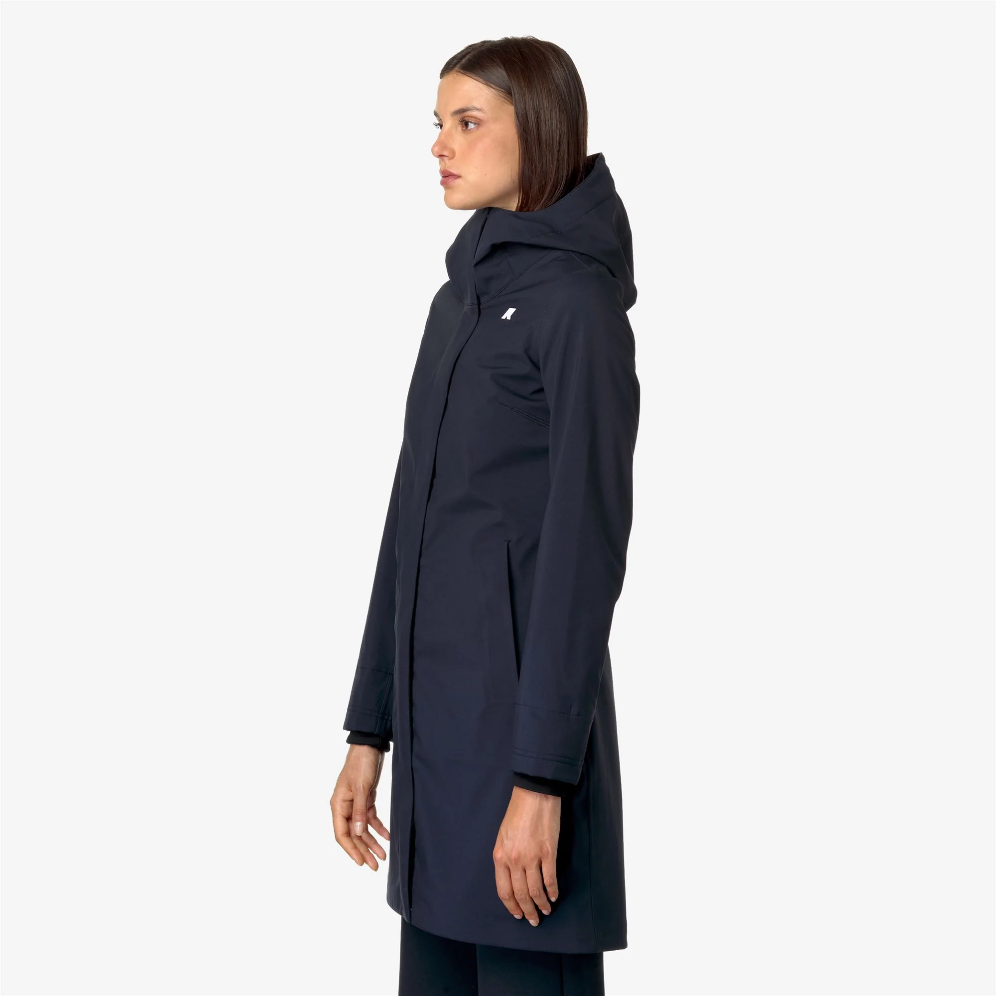 STEPHY BONDED - Jackets - 3/4 LENGTH - Woman - BLUE DEPTH-BLUE DEPTH - Image 4