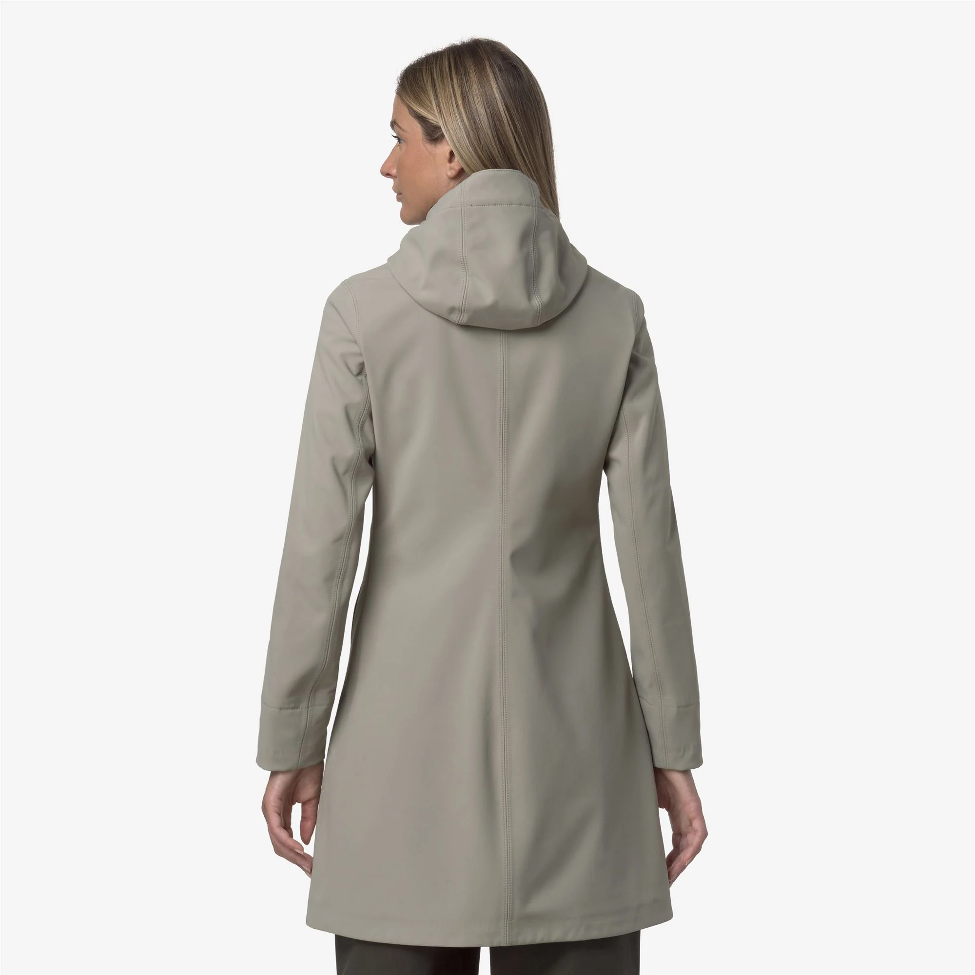 STEPHY BONDED - Jackets - 3/4 LENGTH - Woman - GREEN OAK-BLUE DEPTH - Image 5