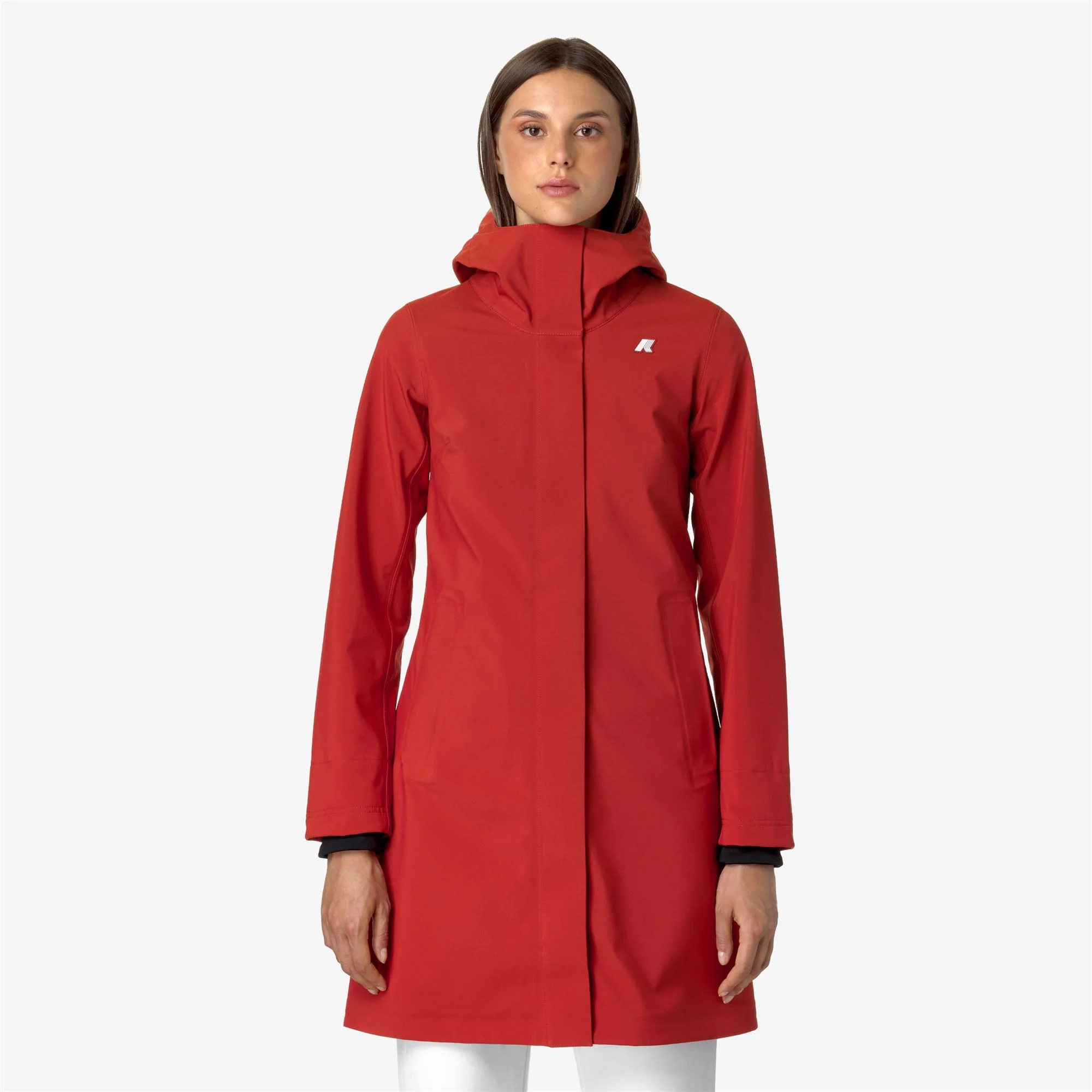 STEPHY BONDED - Jackets - 3/4 LENGTH - Woman - RED P-BLUE D - Image 3