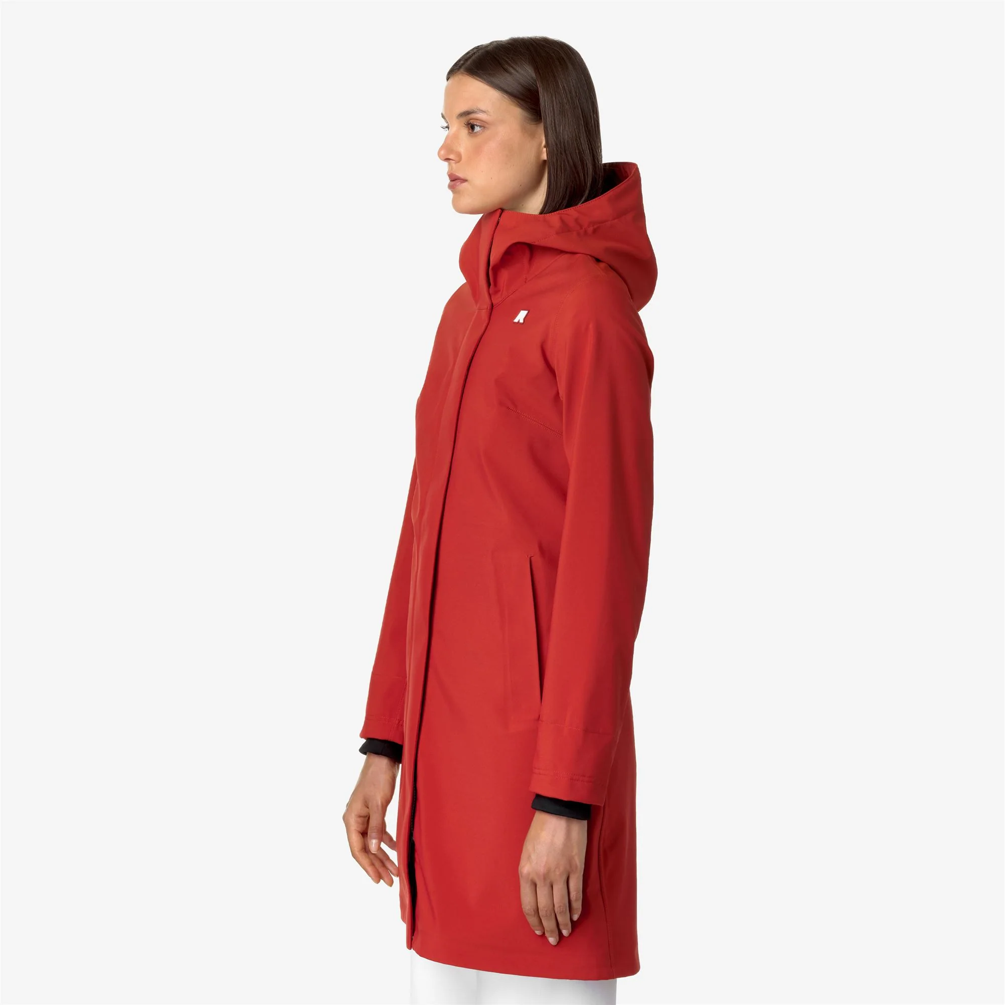 STEPHY BONDED - Jackets - 3/4 LENGTH - Woman - RED P-BLUE D - Image 4
