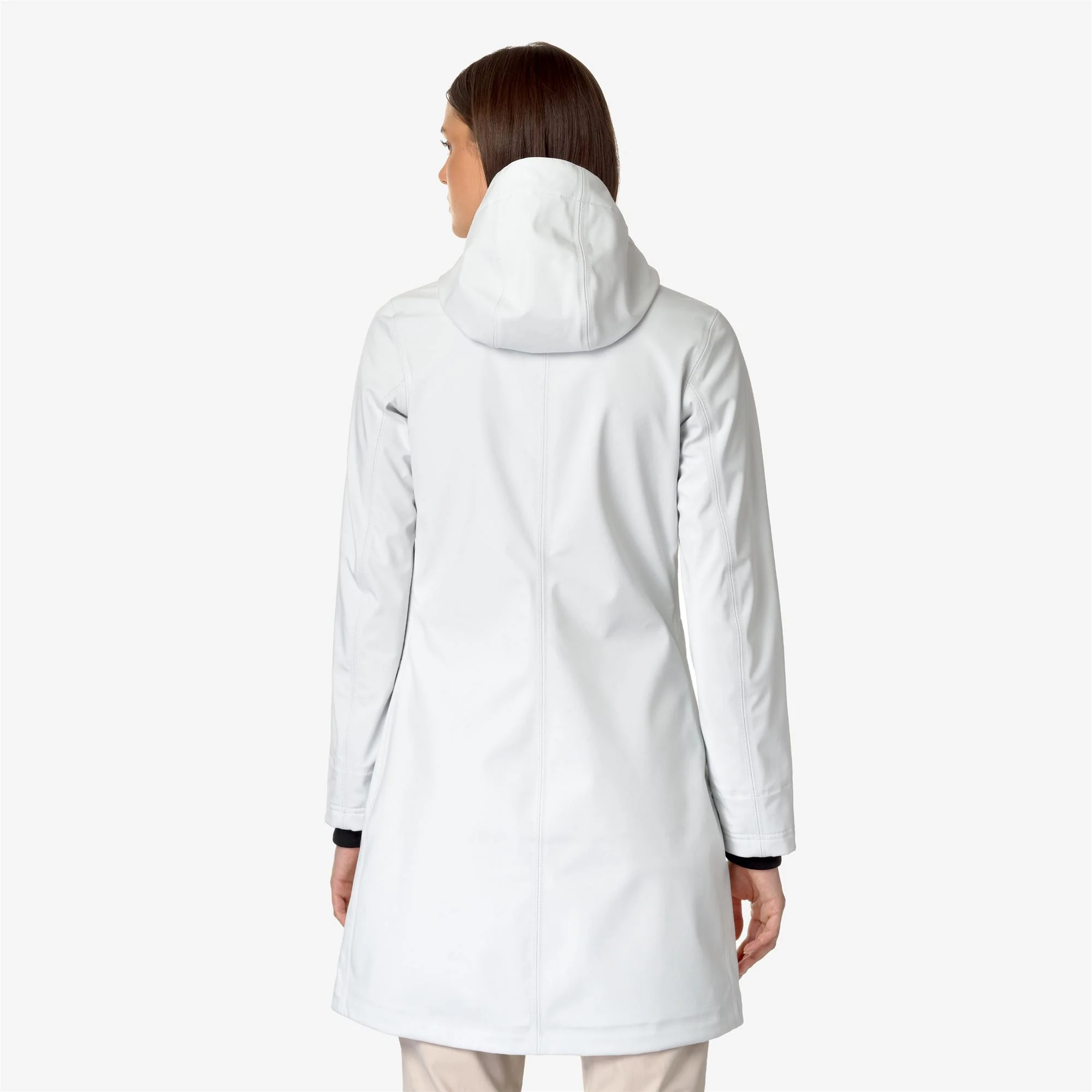 STEPHY BONDED - Jackets - 3/4 LENGTH - Woman - WHITE G-BLUE D - Image 5