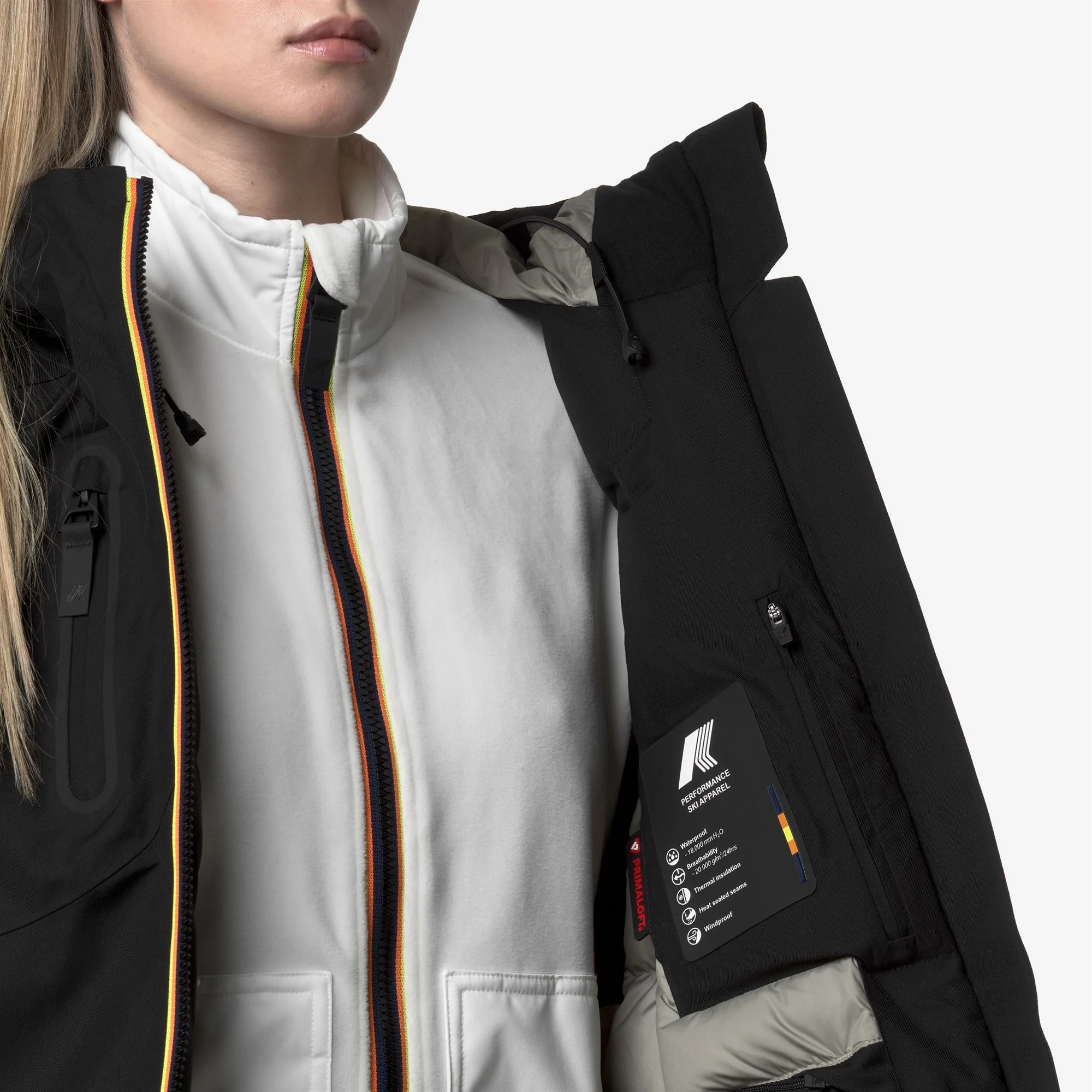 TAILLEFER 2L - Jackets - Mid - Woman - BLACK PURE - Image 3