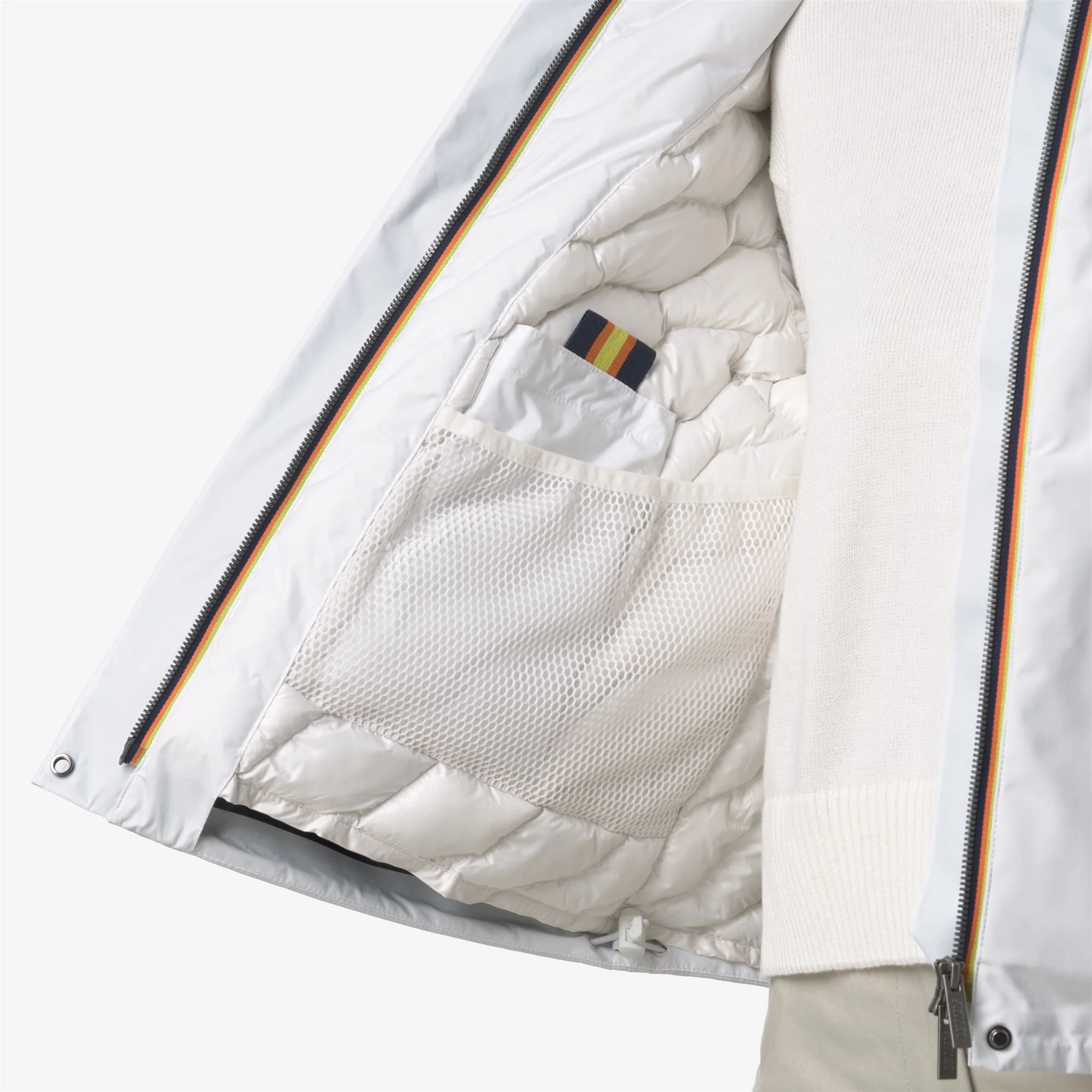 TALE BONDED PADDED - Jackets - Short - Woman - WHITE GARDENIA COMBO - Image 2