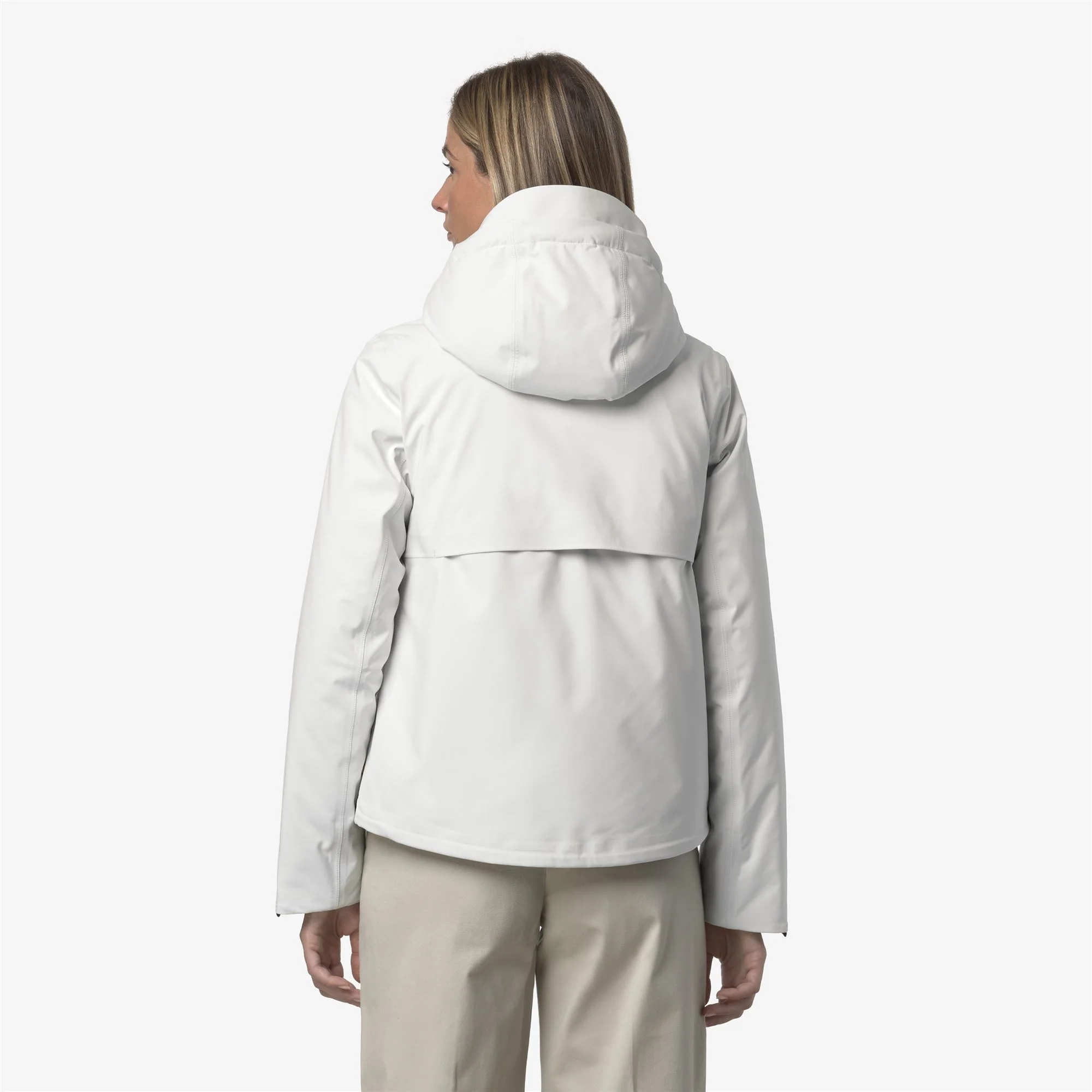 TALE BONDED PADDED - Jackets - Short - Woman - WHITE GARDENIA COMBO - Image 6