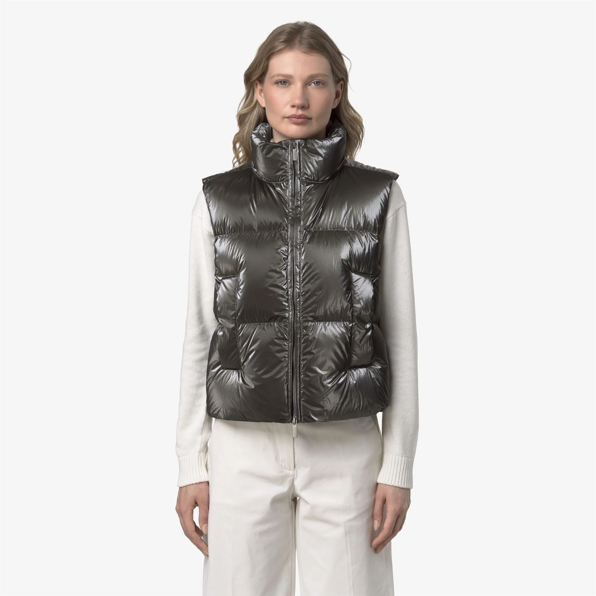 THILLE THERMO PEARLY - Jackets - Vest - Woman - BLACK OLIVE COMBO - Image 3