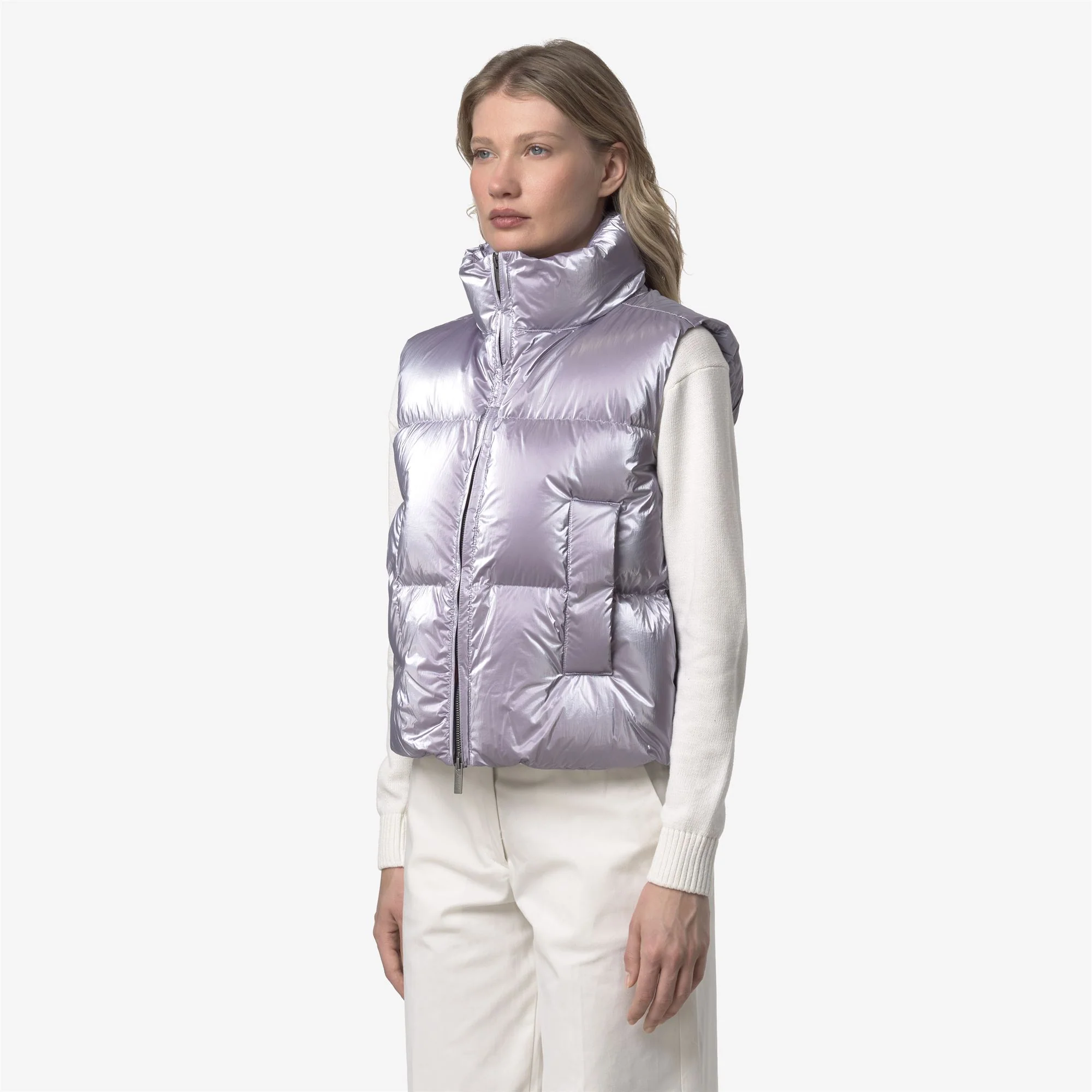 THILLE THERMO PEARLY - Jackets - Vest - Woman - VIOLET LAVANDER COMBO - Image 4