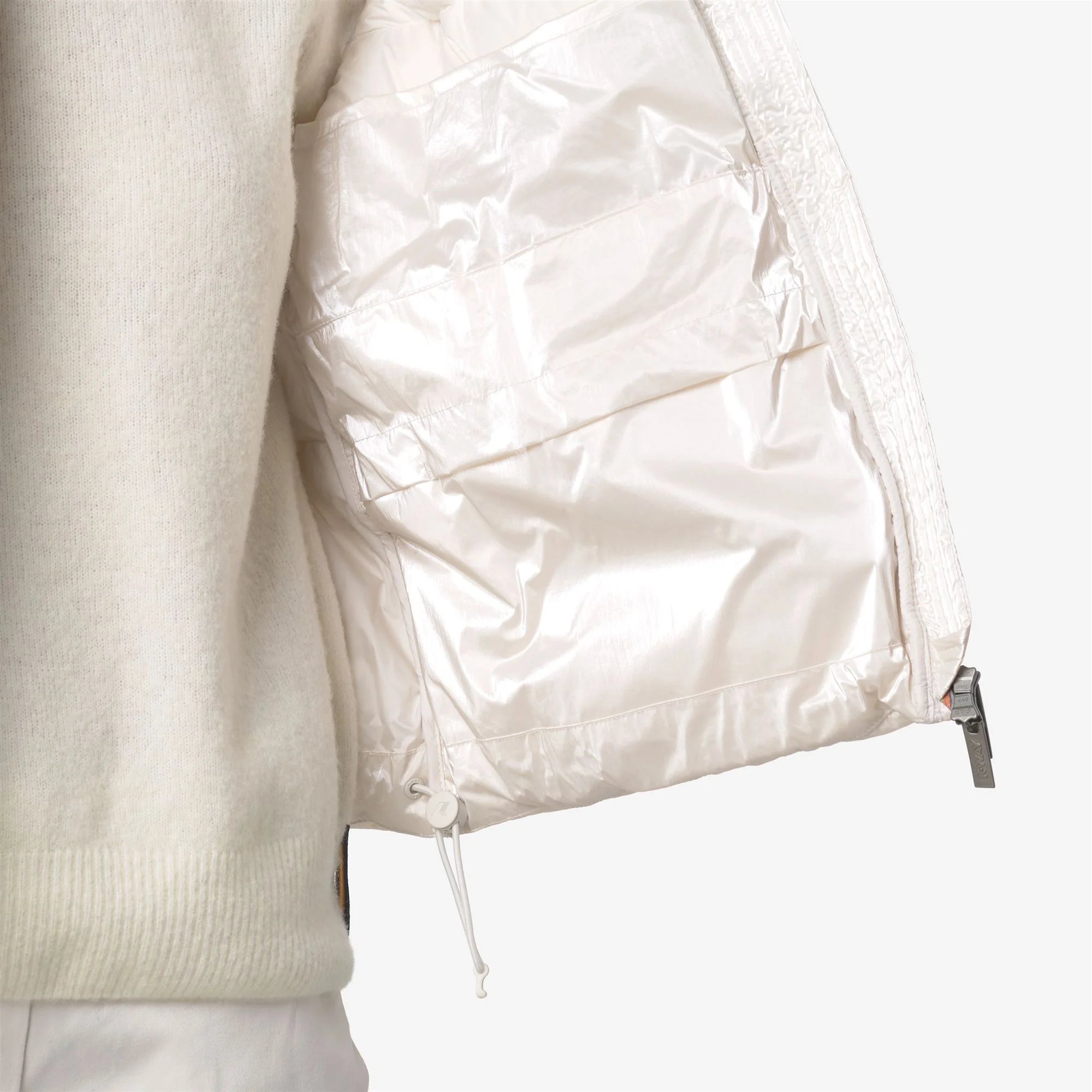 THILLE THERMO PEARLY - Jackets - Vest - Woman - WHITE GARDENIA COMBO - Image 2