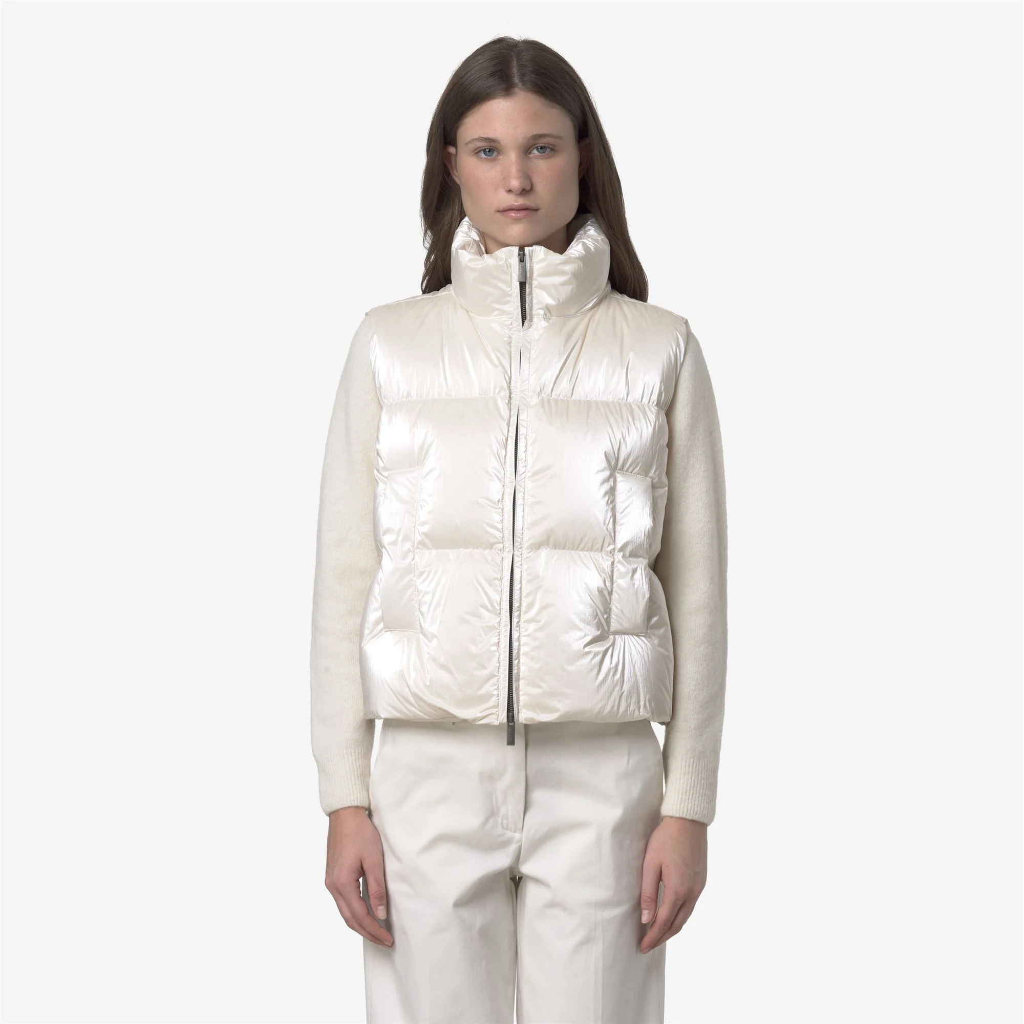 THILLE THERMO PEARLY - Jackets - Vest - Woman - WHITE GARDENIA COMBO - Image 3