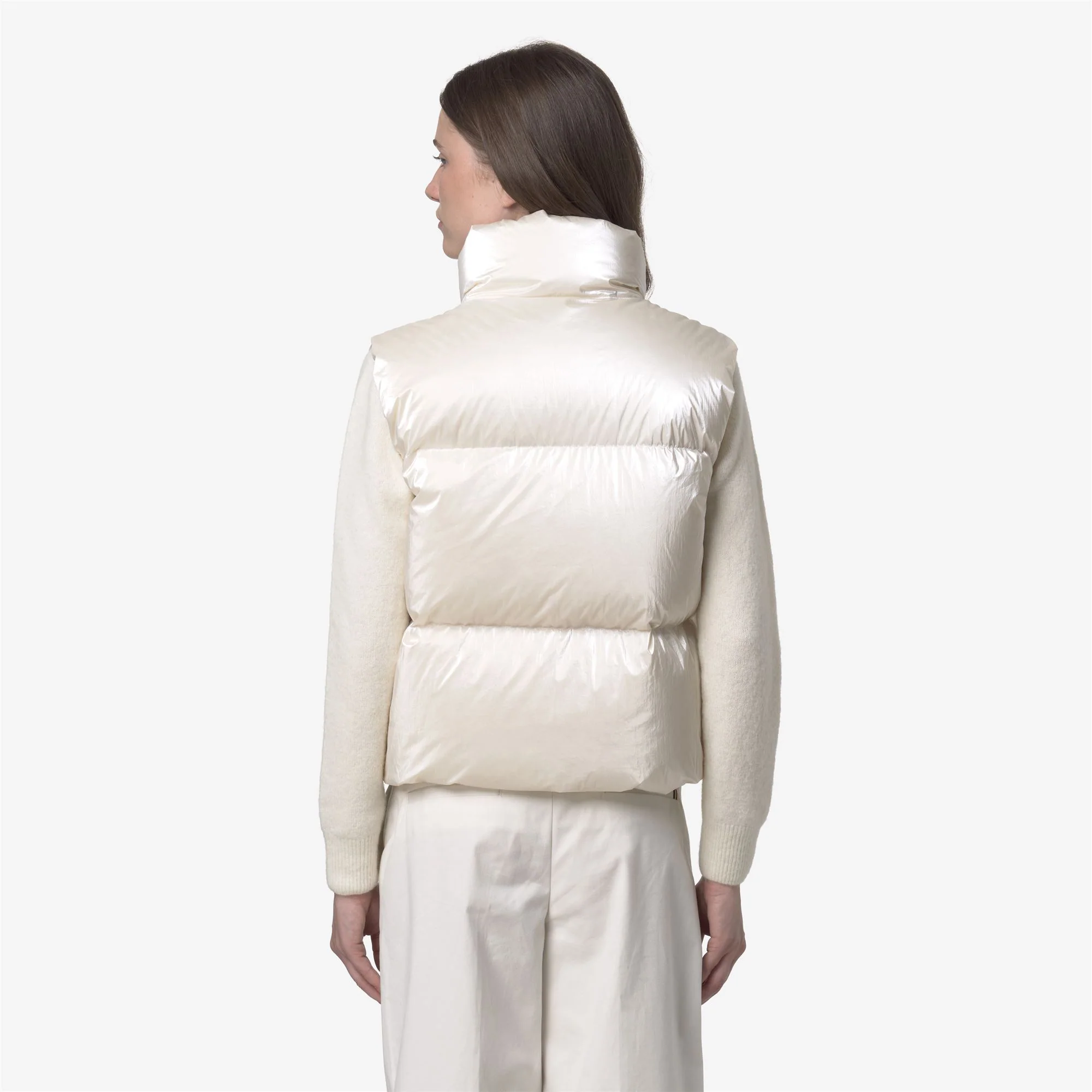 THILLE THERMO PEARLY - Jackets - Vest - Woman - WHITE GARDENIA COMBO - Image 5