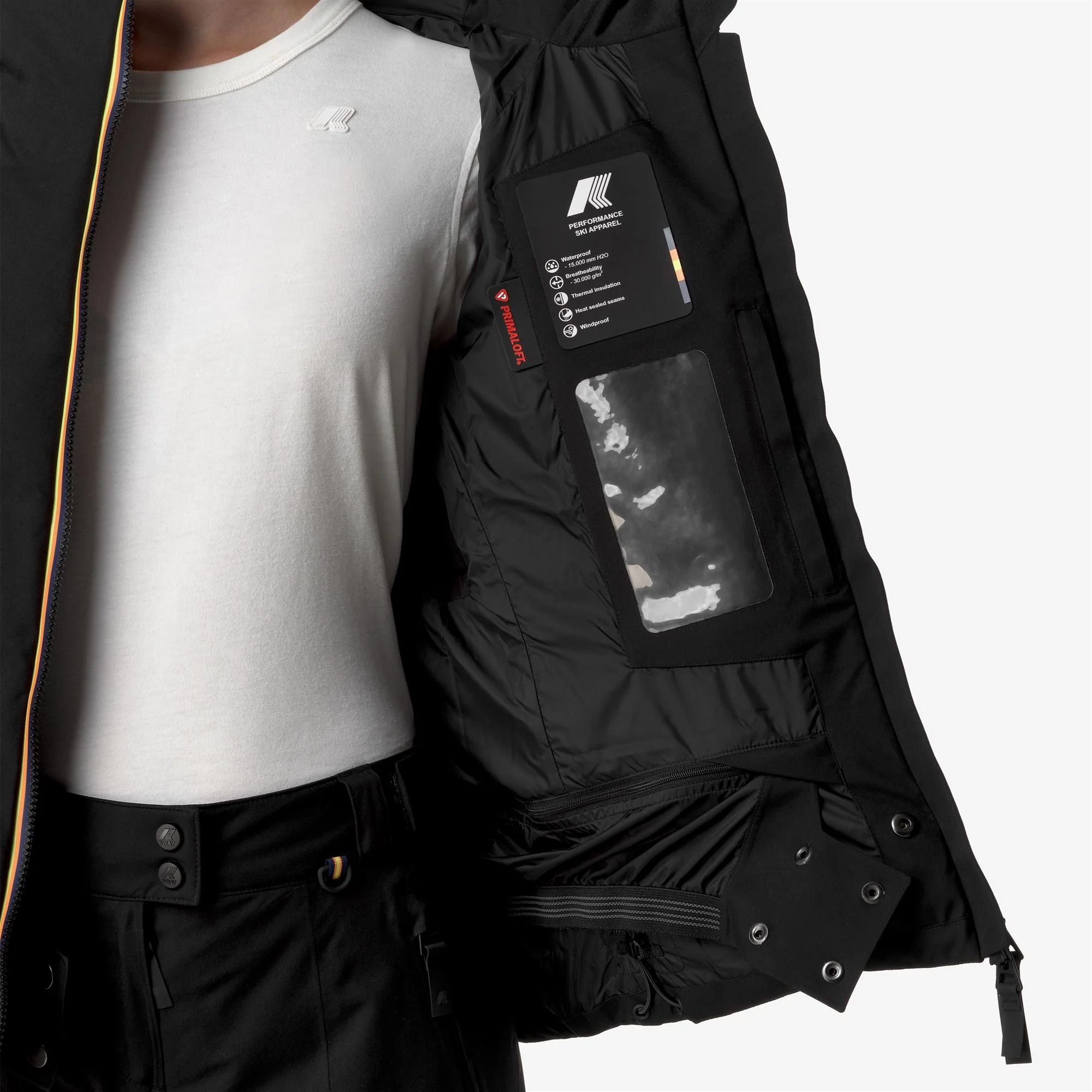 TUEDA - Jackets - Mid - Woman - BLACK PURE - Image 3