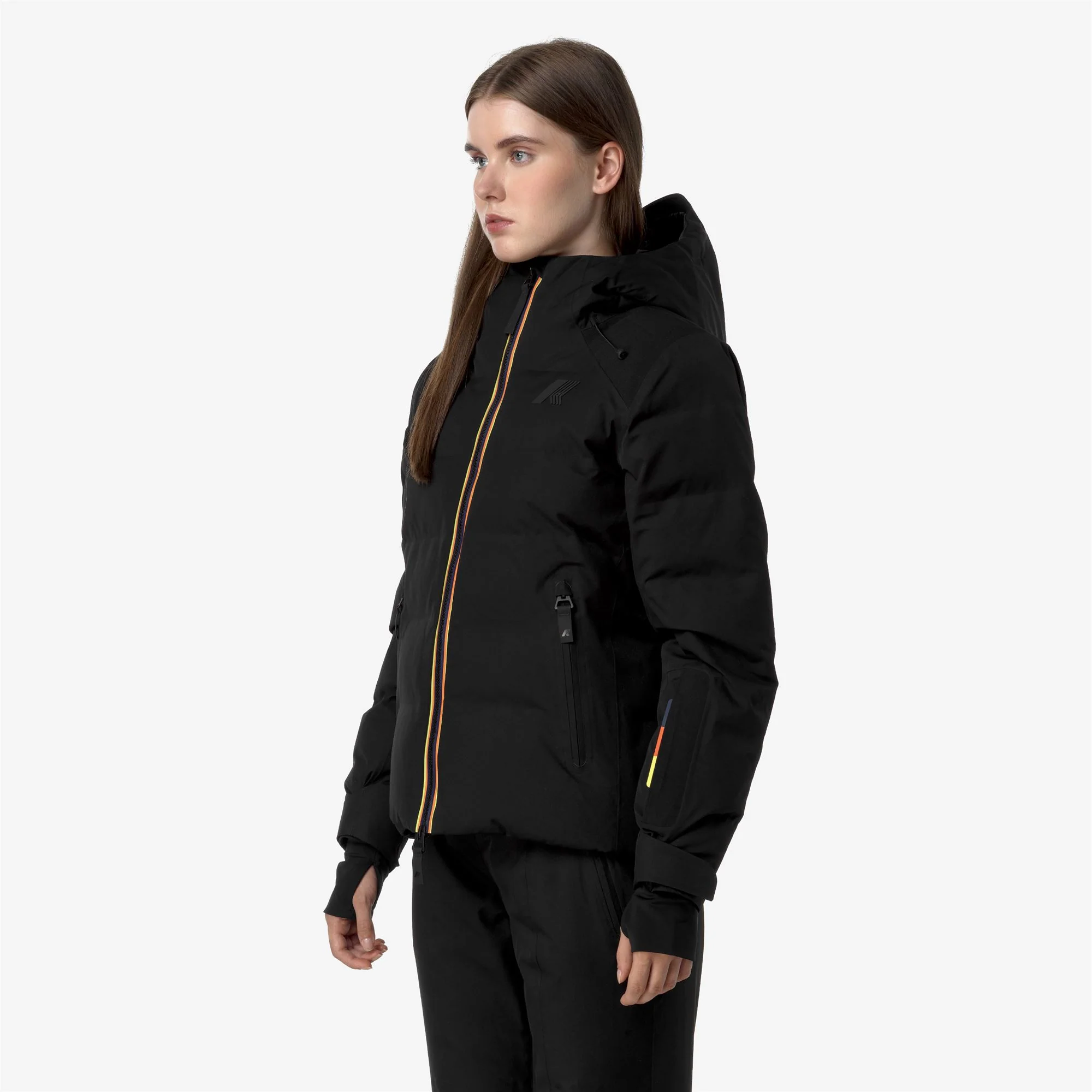 TUEDA - Jackets - Mid - Woman - BLACK PURE - Image 6