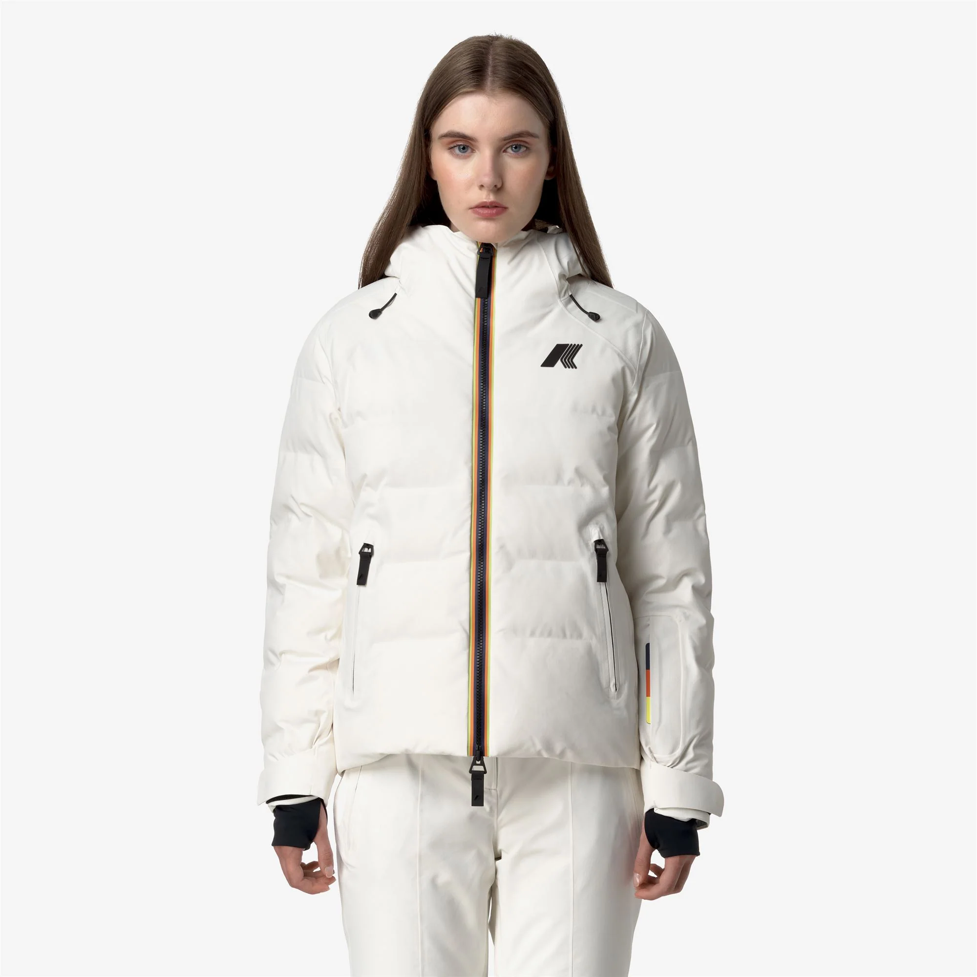 TUEDA - Jackets - Mid - Woman - WHITE GARDENIA - Image 5