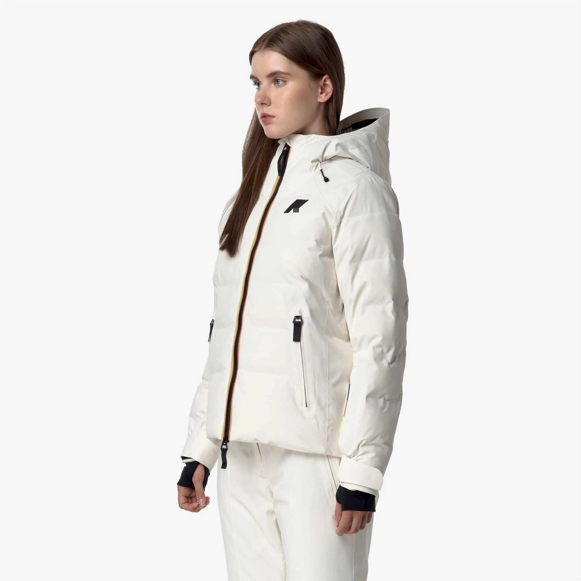 TUEDA - Jackets - Mid - Woman - WHITE GARDENIA - Image 6