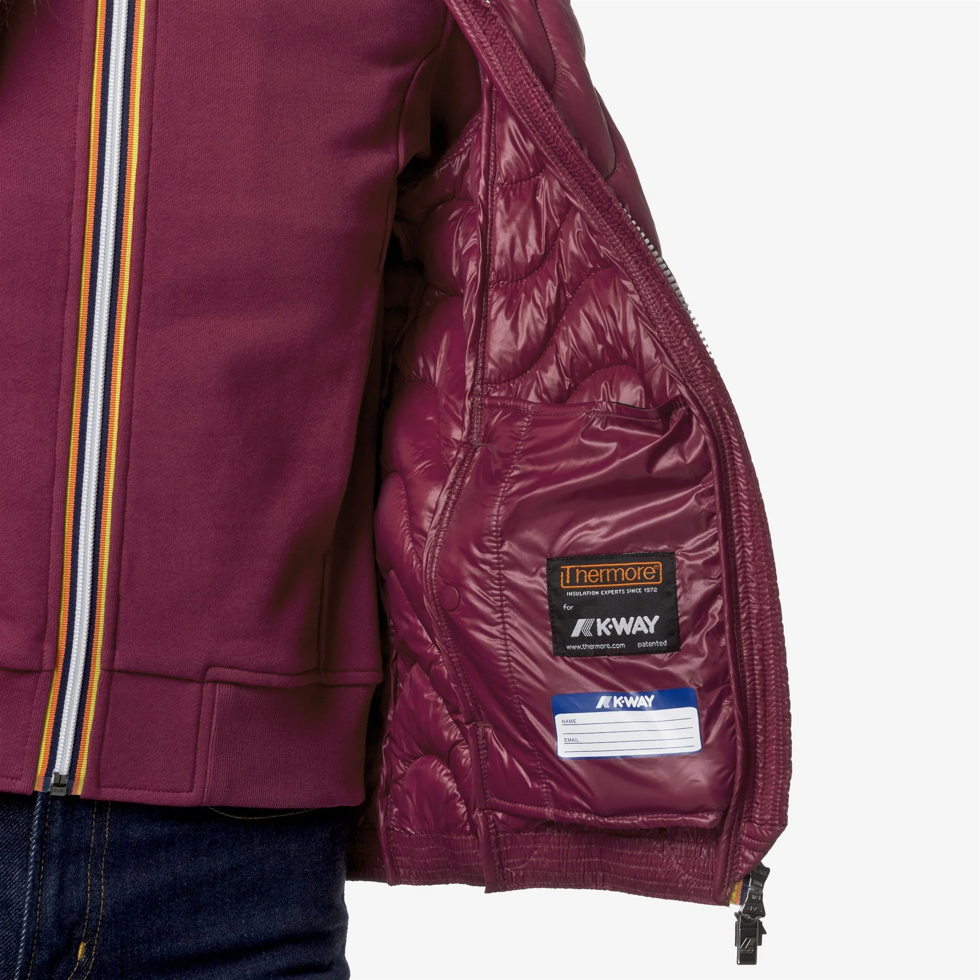 VIOLE QUILTED WARM - Jackets - Short - Woman - RED DK - Image 2