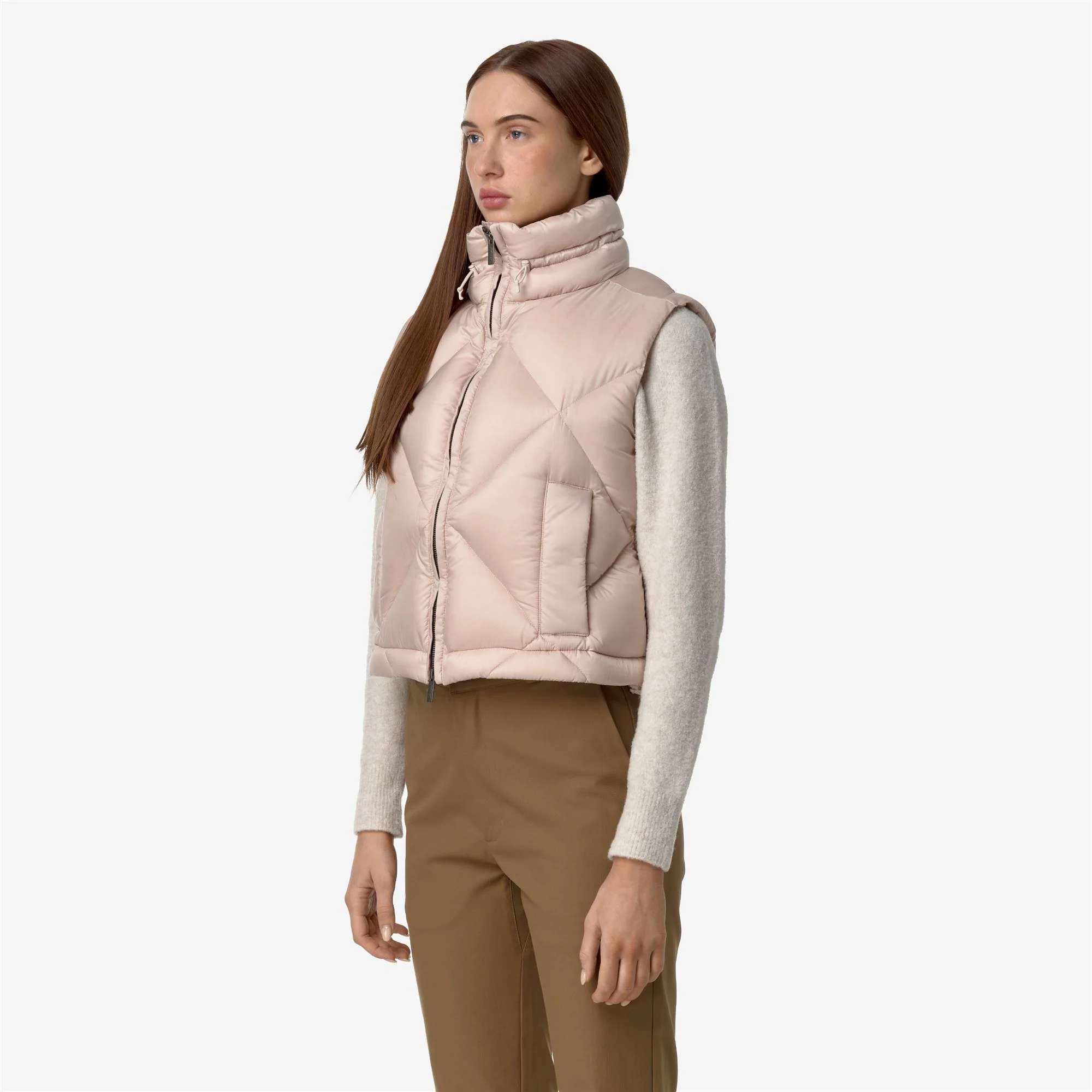 WILL SUPER LIGHT THERMO HEAVY - Jackets - Vest - Woman - PINK TINT - Image 4