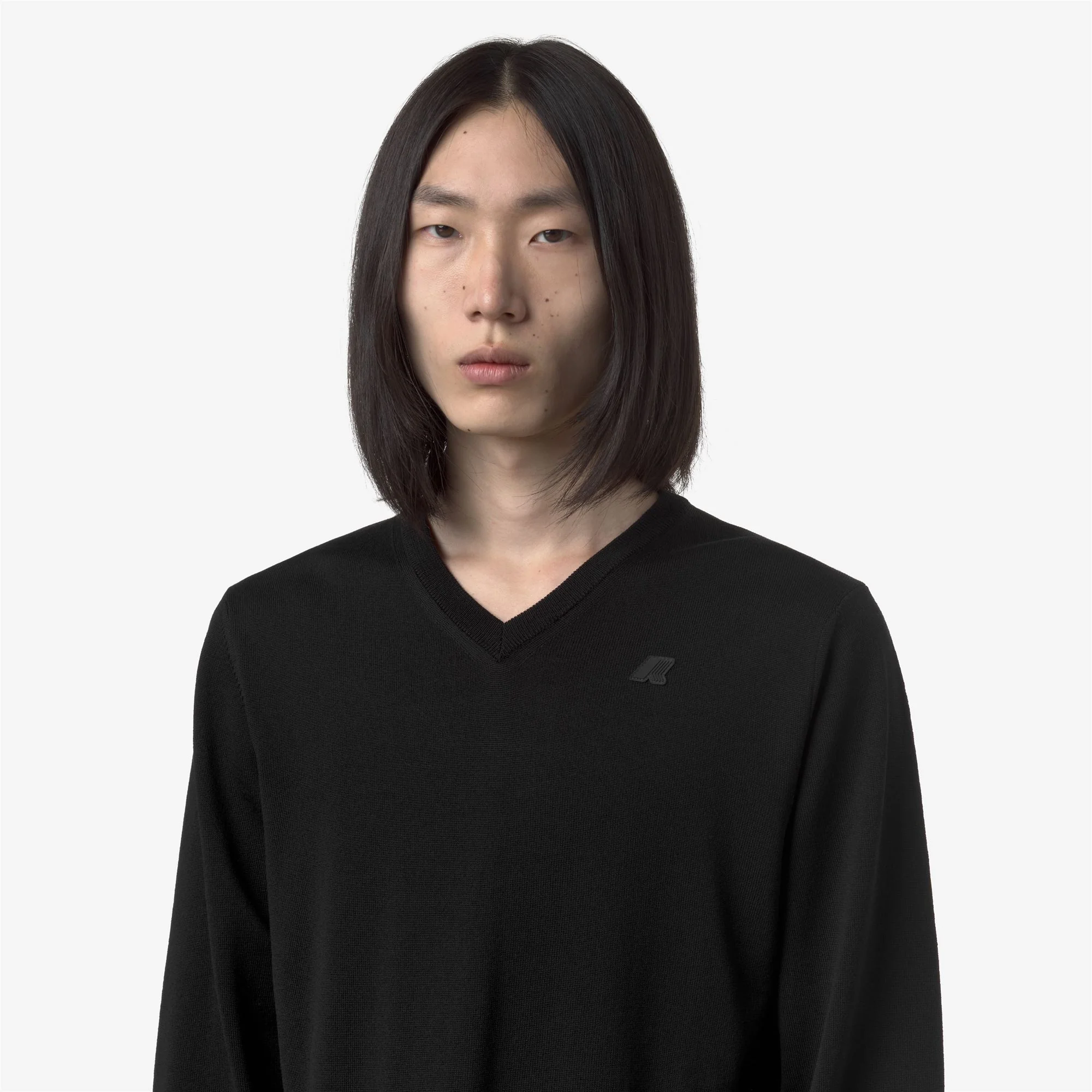 ANTOINE MERINO - KNITWEAR - Pull  Over - Man - BLACK PURE - Image 2
