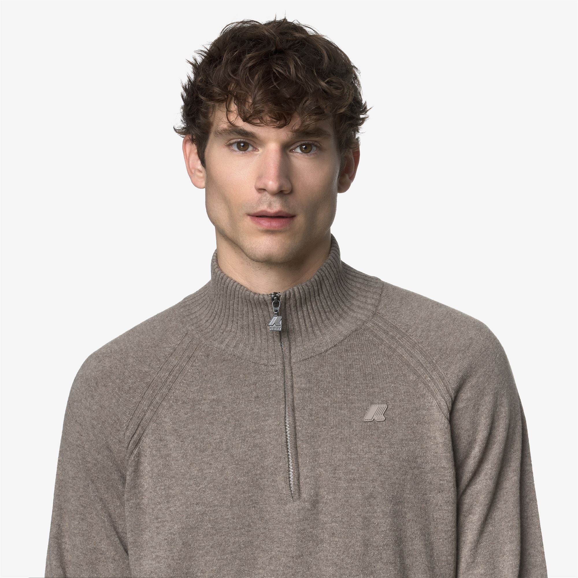 CADRAS WOOL CASHMERE - KNITWEAR - Polo - Man - BEIGE BROWN MEL - Image 2