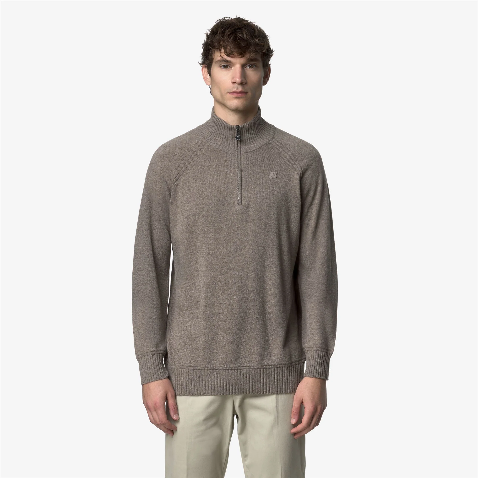 CADRAS WOOL CASHMERE - KNITWEAR - Polo - Man - BEIGE BROWN MEL - Image 3