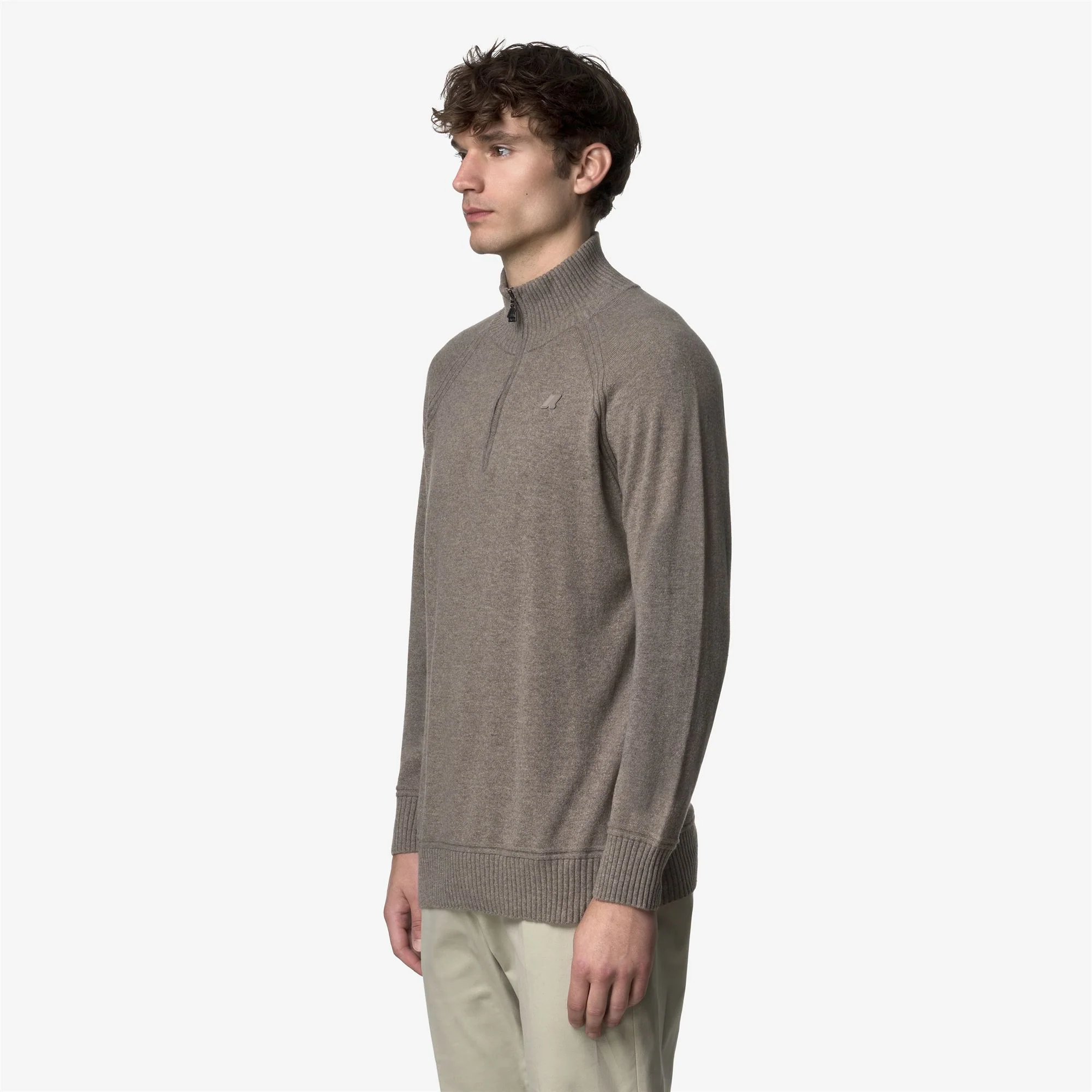 CADRAS WOOL CASHMERE - KNITWEAR - Polo - Man - BEIGE BROWN MEL - Image 4