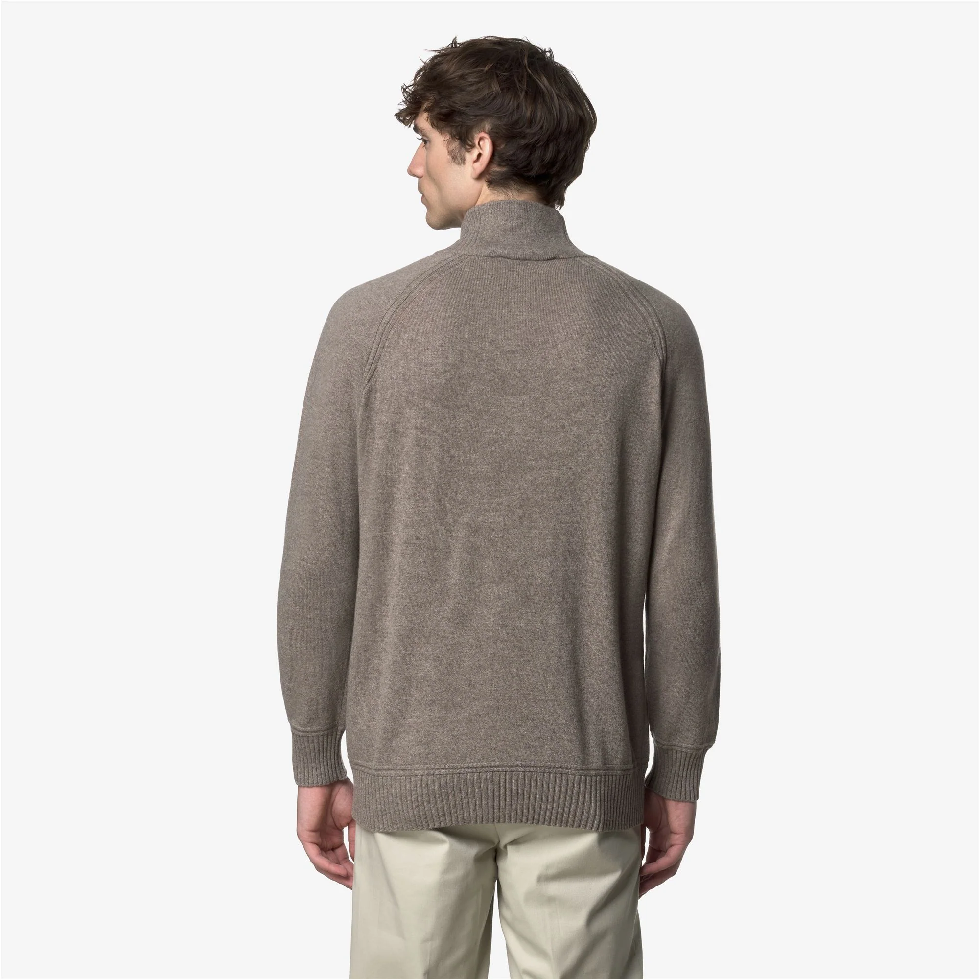 CADRAS WOOL CASHMERE - KNITWEAR - Polo - Man - BEIGE BROWN MEL - Image 5