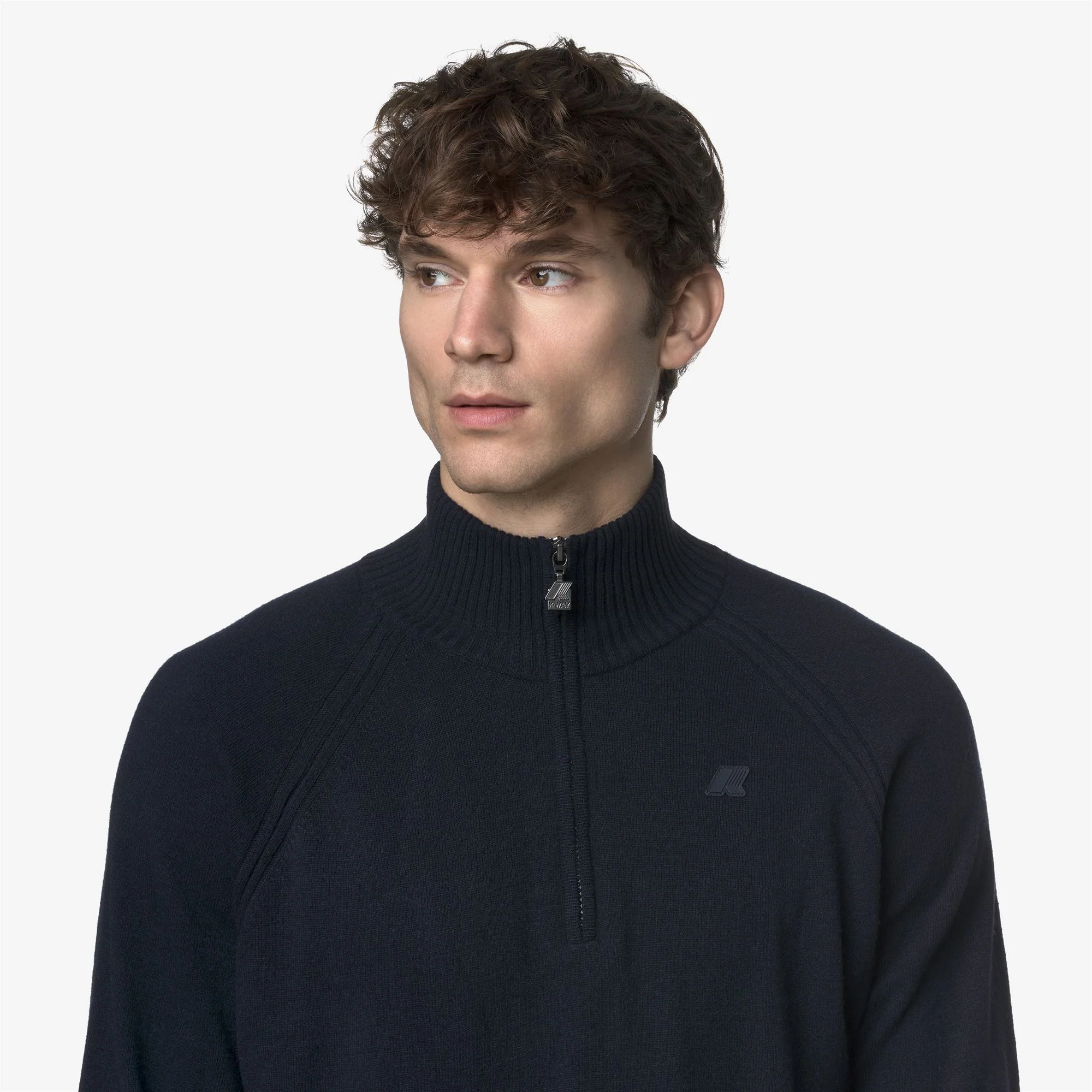 CADRAS WOOL CASHMERE - KNITWEAR - Polo - Man - BLUE DEPTH - Image 2
