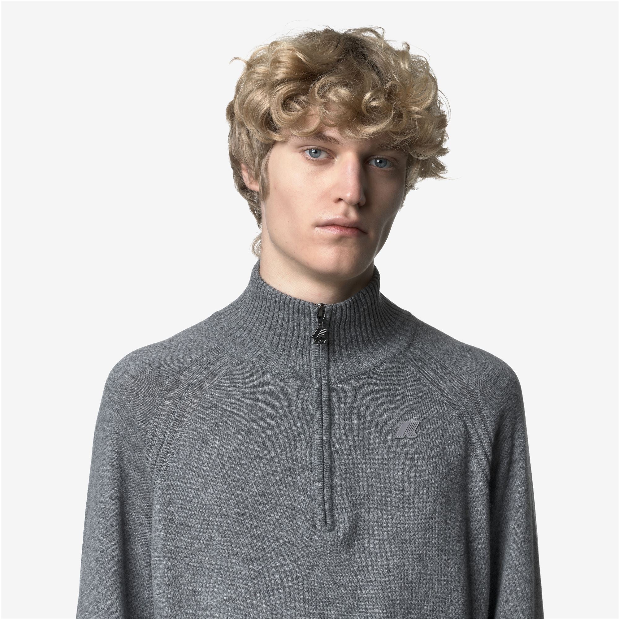 CADRAS WOOL CASHMERE - KNITWEAR - Polo - Man - GREY MID MEL - Image 2