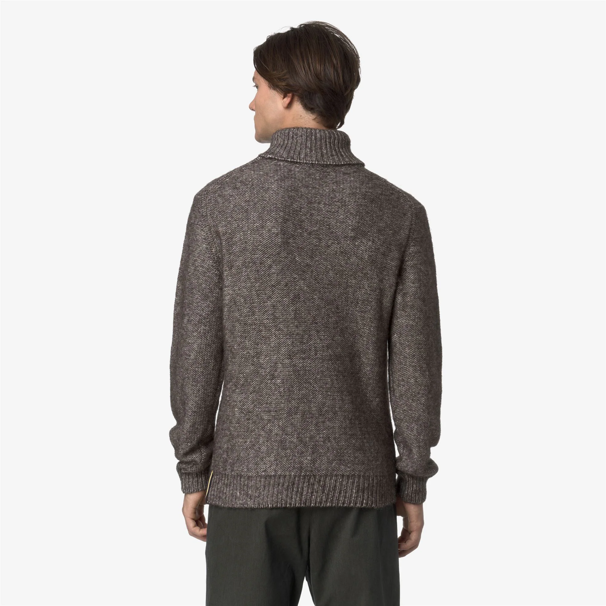 CIRAL - KNITWEAR - Pull  Over - Man - BLACK OLIVE-OFF WHITE - Image 5