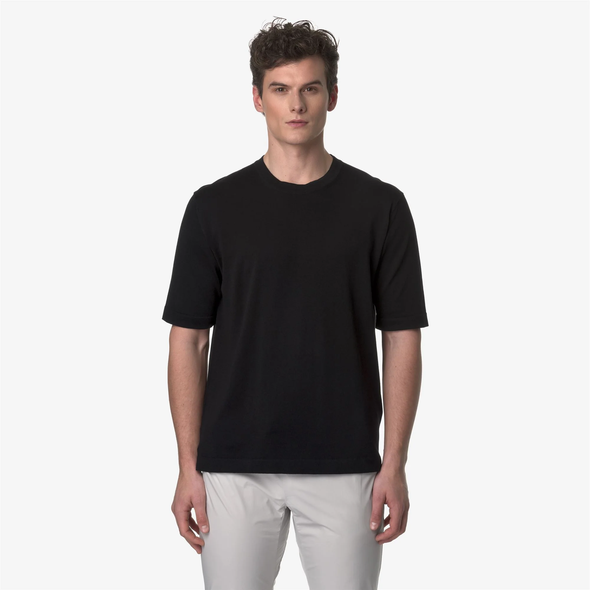 COMBE - KNITWEAR - Pull Over - Man - BLACK PURE - Image 3