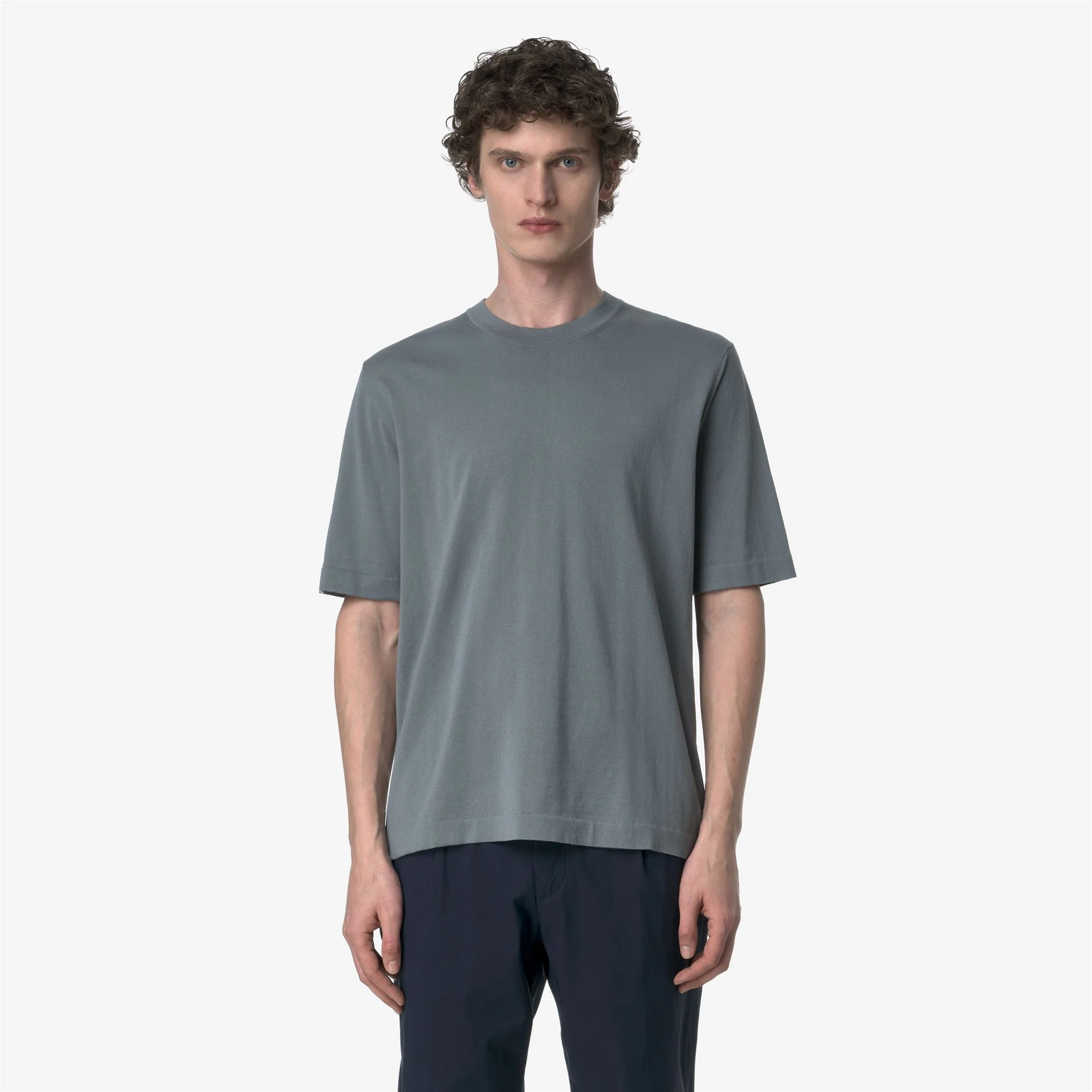 COMBE - KNITWEAR - Pull  Over - Man - GREY SAGE - Image 3