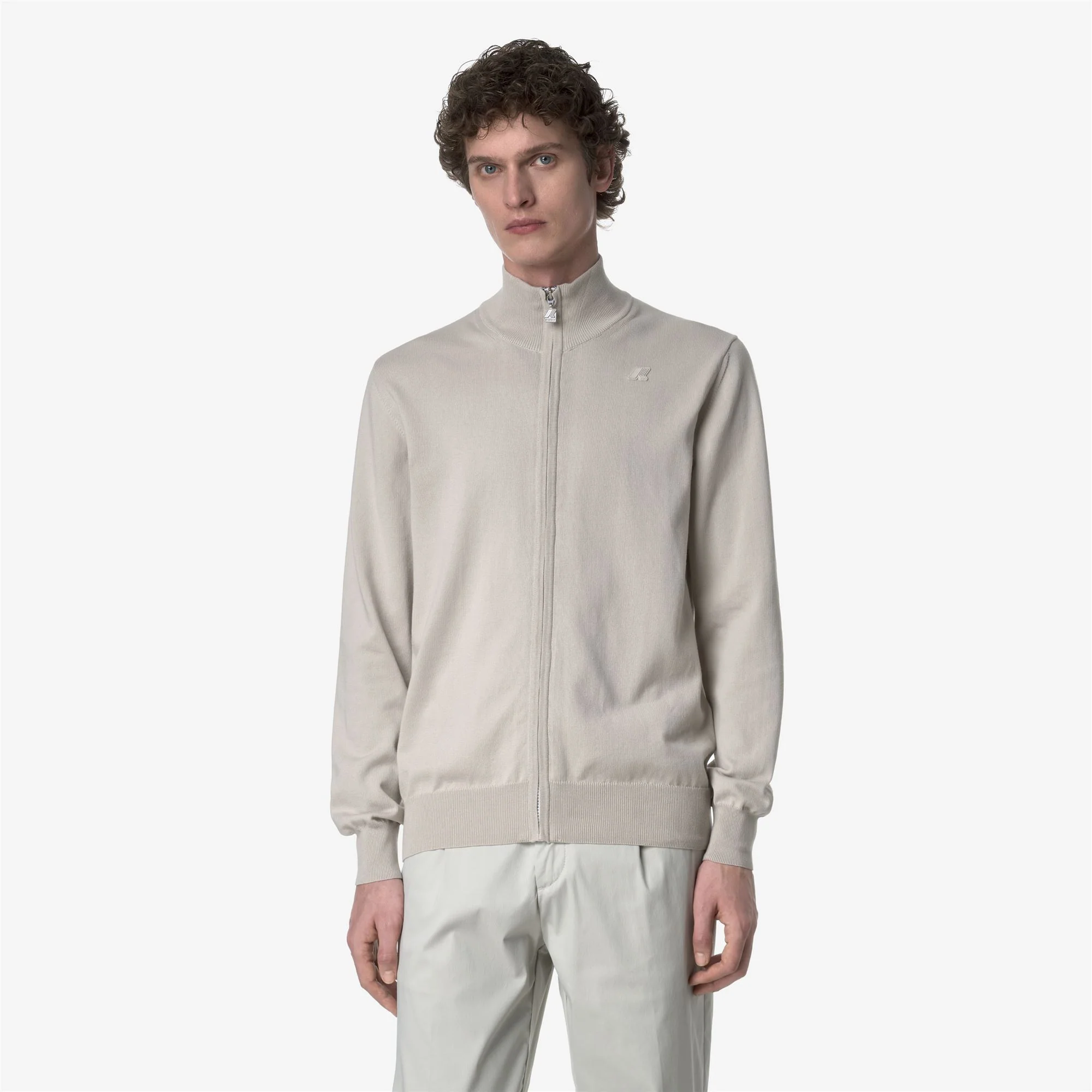 FINNY COTTON PS - KNITWEAR - Pull  Over - Man - BEIGE LT - Image 3