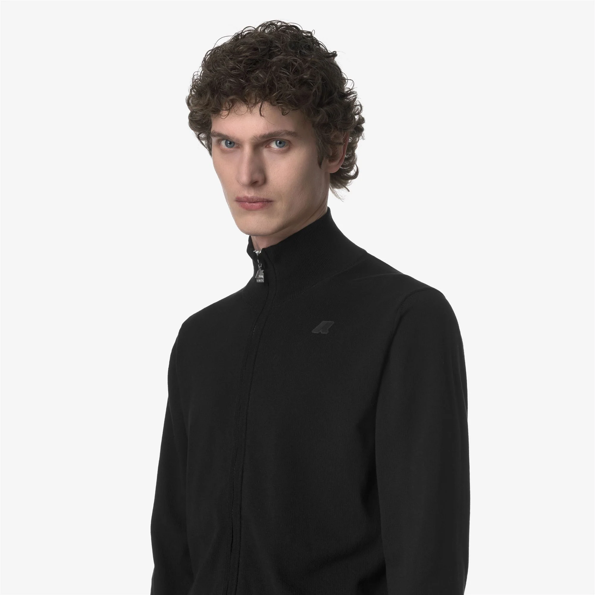 FINNY COTTON PS - KNITWEAR - Pull  Over - Man - BLACK PURE - Image 2