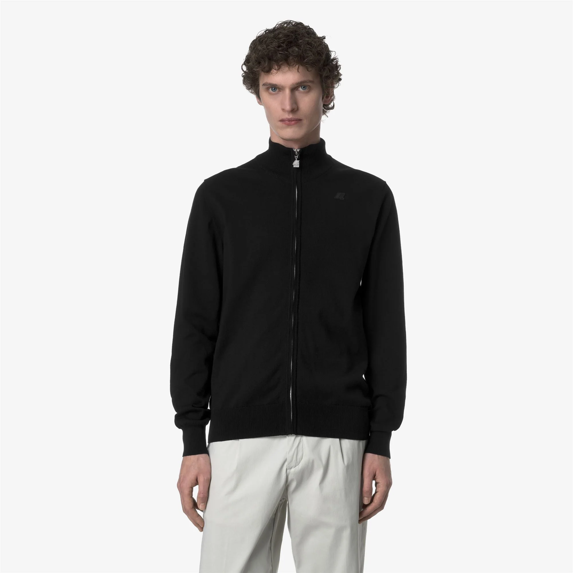 FINNY COTTON PS - KNITWEAR - Pull  Over - Man - BLACK PURE - Image 3