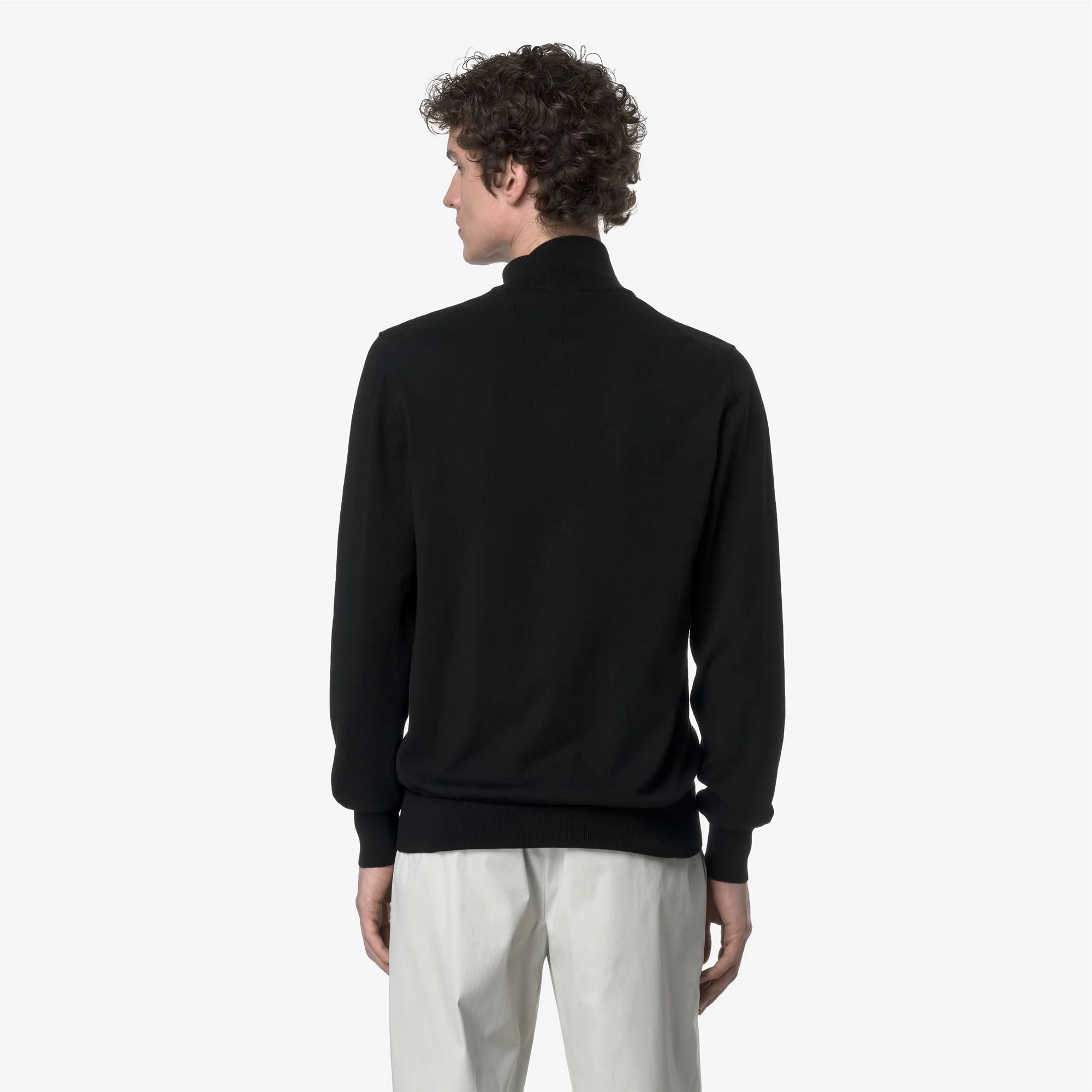 FINNY COTTON PS - KNITWEAR - Pull  Over - Man - BLACK PURE - Image 5