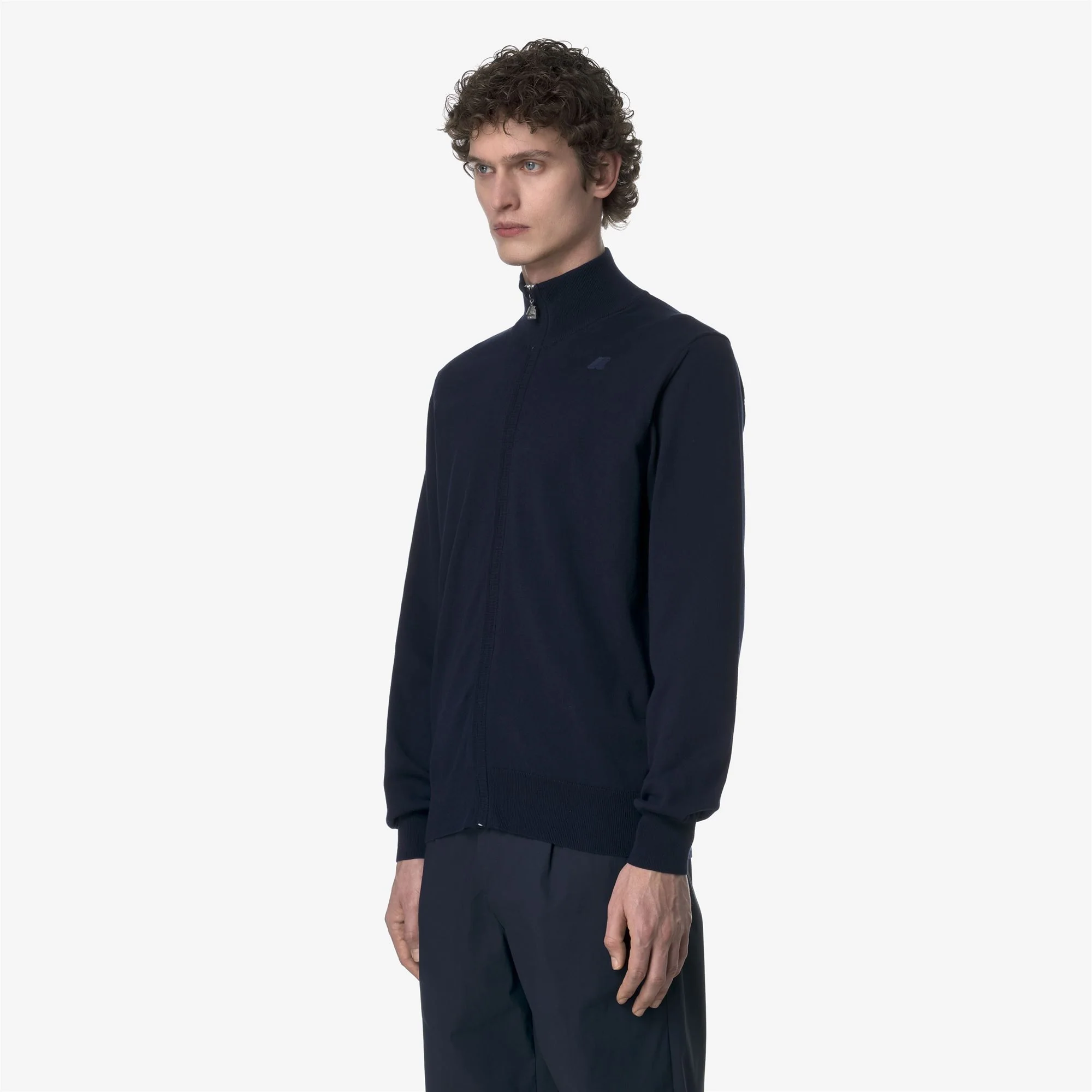 FINNY COTTON PS - KNITWEAR - Pull  Over - Man - BLUE DEPTH - Image 4