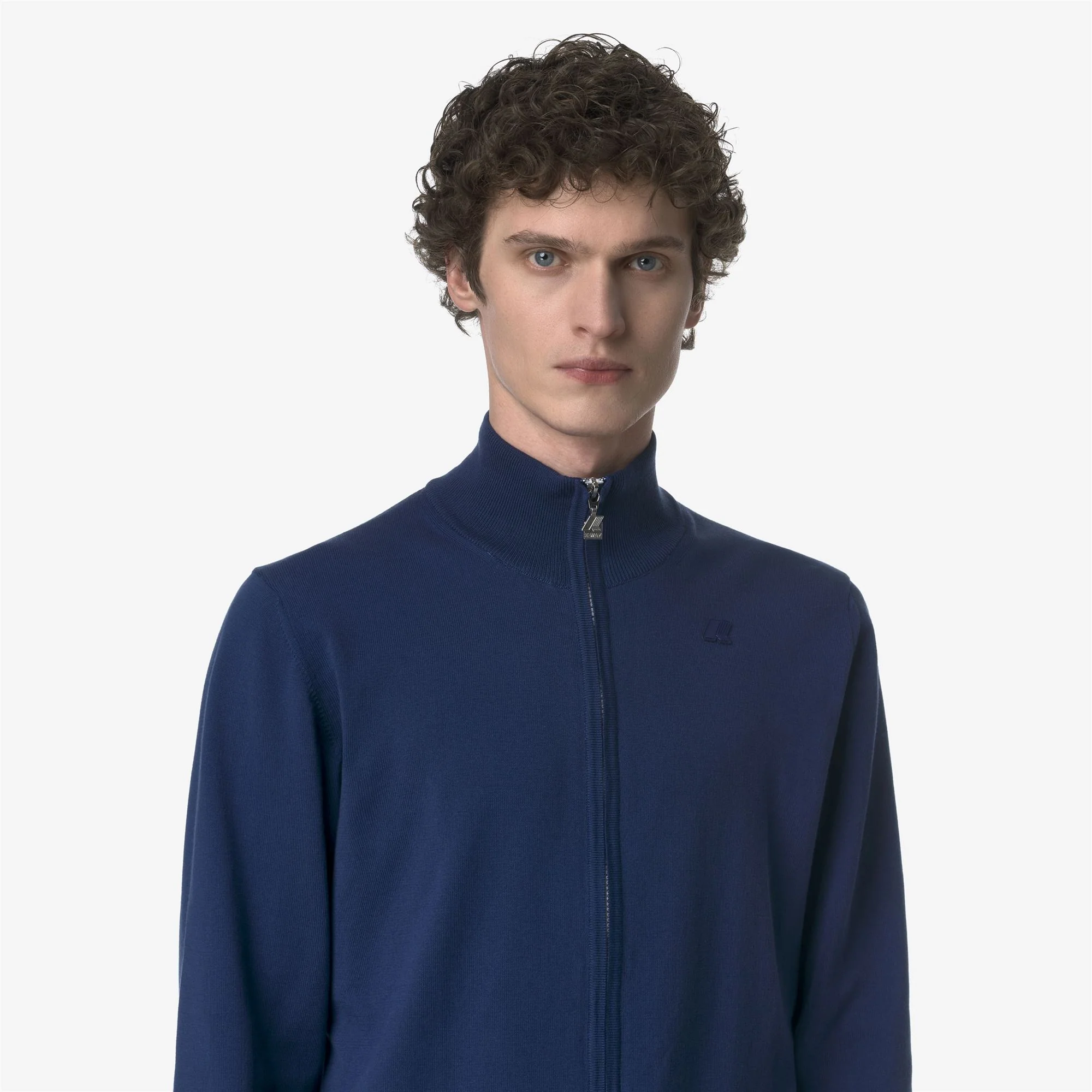FINNY COTTON PS - KNITWEAR - Pull  Over - Man - BLUE DEPTHS - Image 2