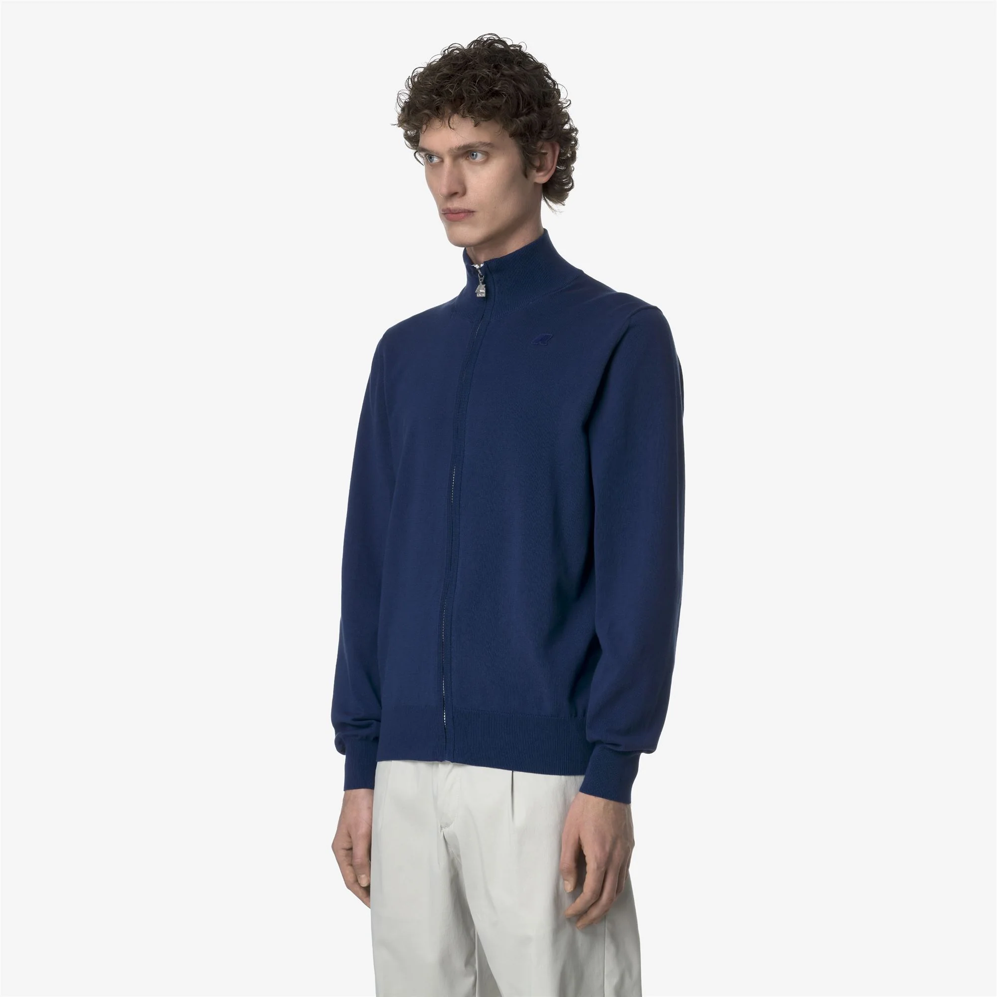 FINNY COTTON PS - KNITWEAR - Pull  Over - Man - BLUE DEPTHS - Image 4