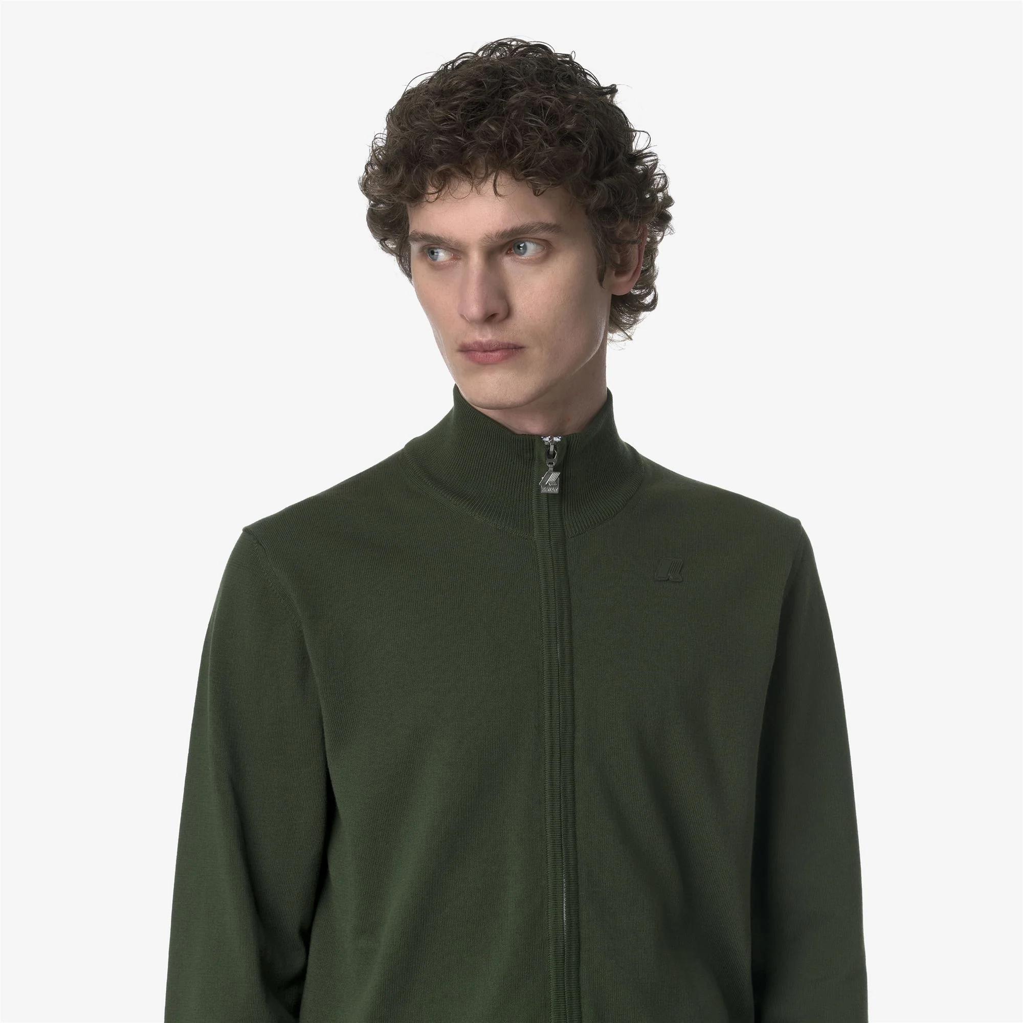 FINNY COTTON PS - KNITWEAR - Pull  Over - Man - GREEN AFRICA - Image 2