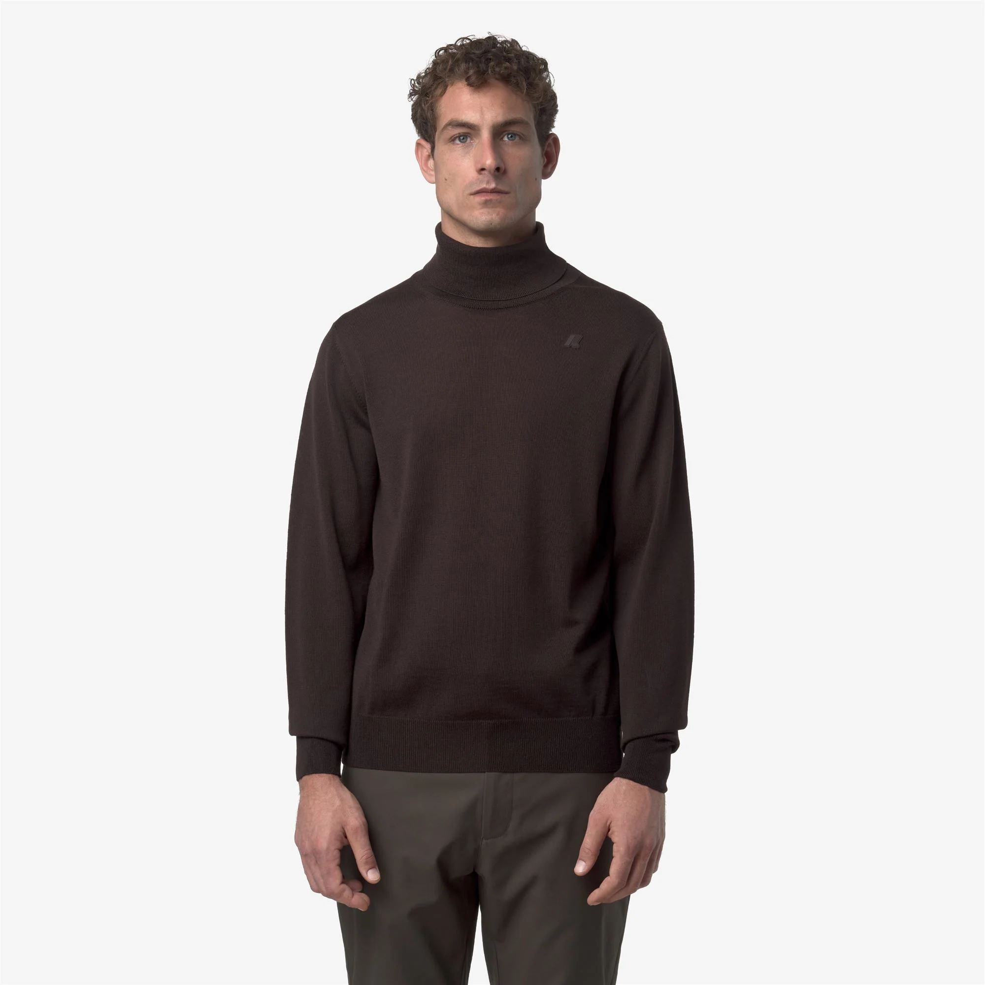 HENRY MERINO - KNITWEAR - Pull  Over - Man - BLACK COFFEE - Image 3