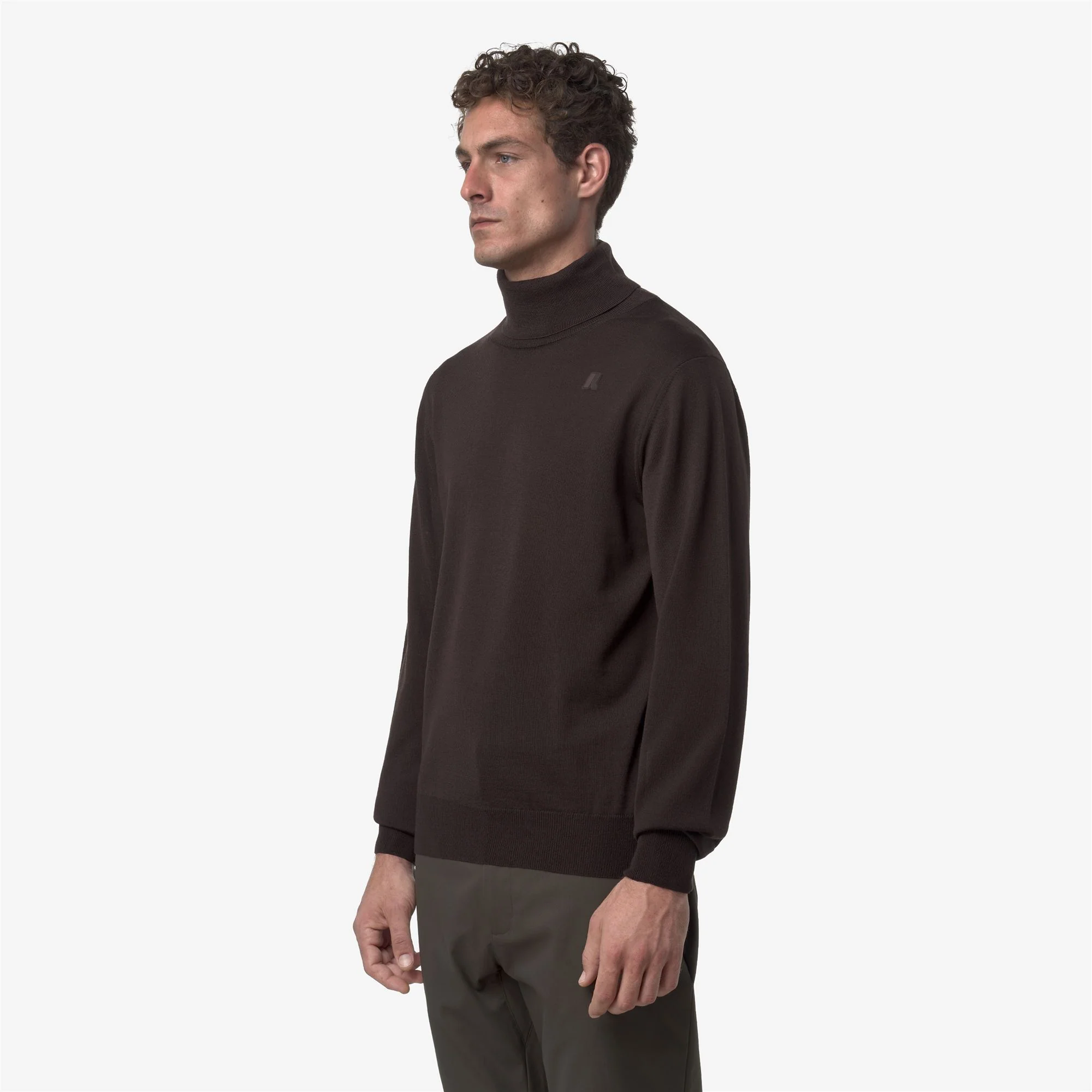 HENRY MERINO - KNITWEAR - Pull  Over - Man - BLACK COFFEE - Image 4
