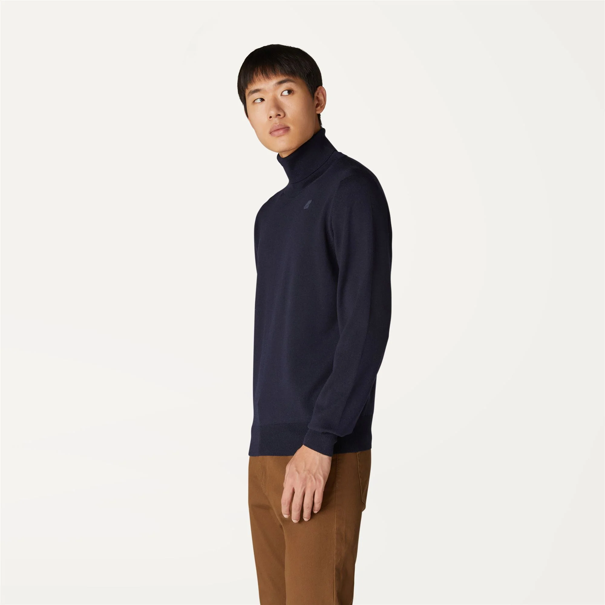 HENRY MERINO - KNITWEAR - Pull  Over - Man - BLUE DEPTH - Image 4